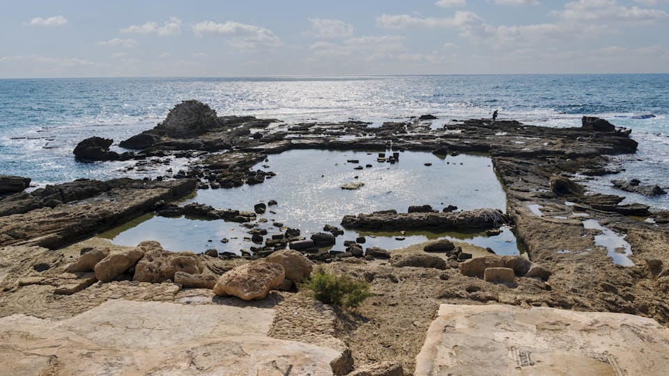 ruins of Caesarea fortress - best of Israel