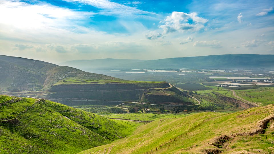 Golan Heights in Israel