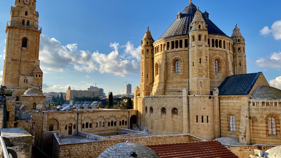 Dormition Abbey on Mount Zion, Jerusalem