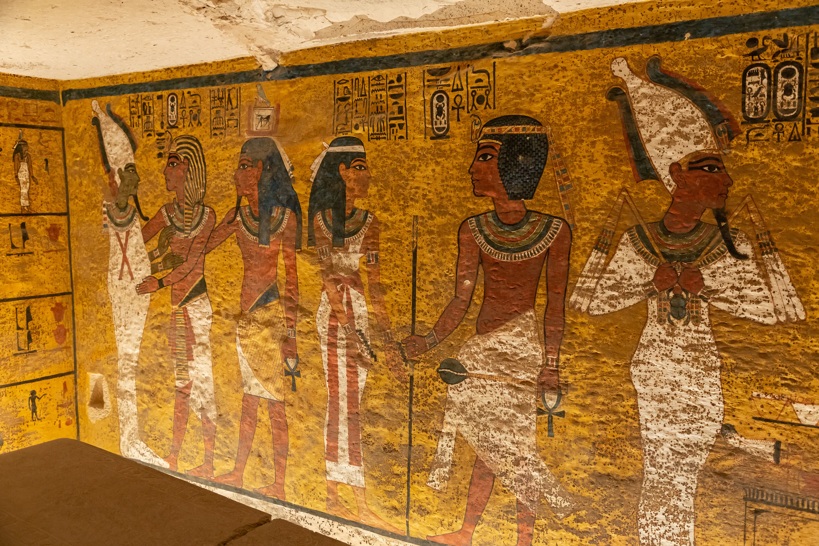 Tomb of pharaoh Tutankhamun in Valley of the Kings, Luxor, Egypt