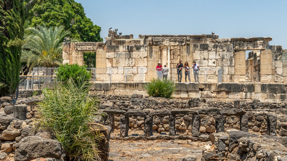 Ancient ruins in Israel