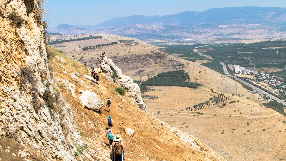 Group Hiking in Israel