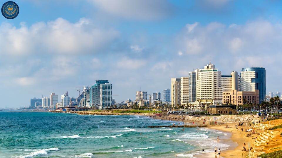 A picture of the sea of Galilee beach