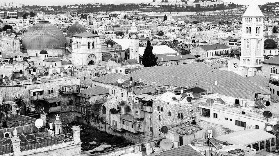 Historical picture of Jerusalem