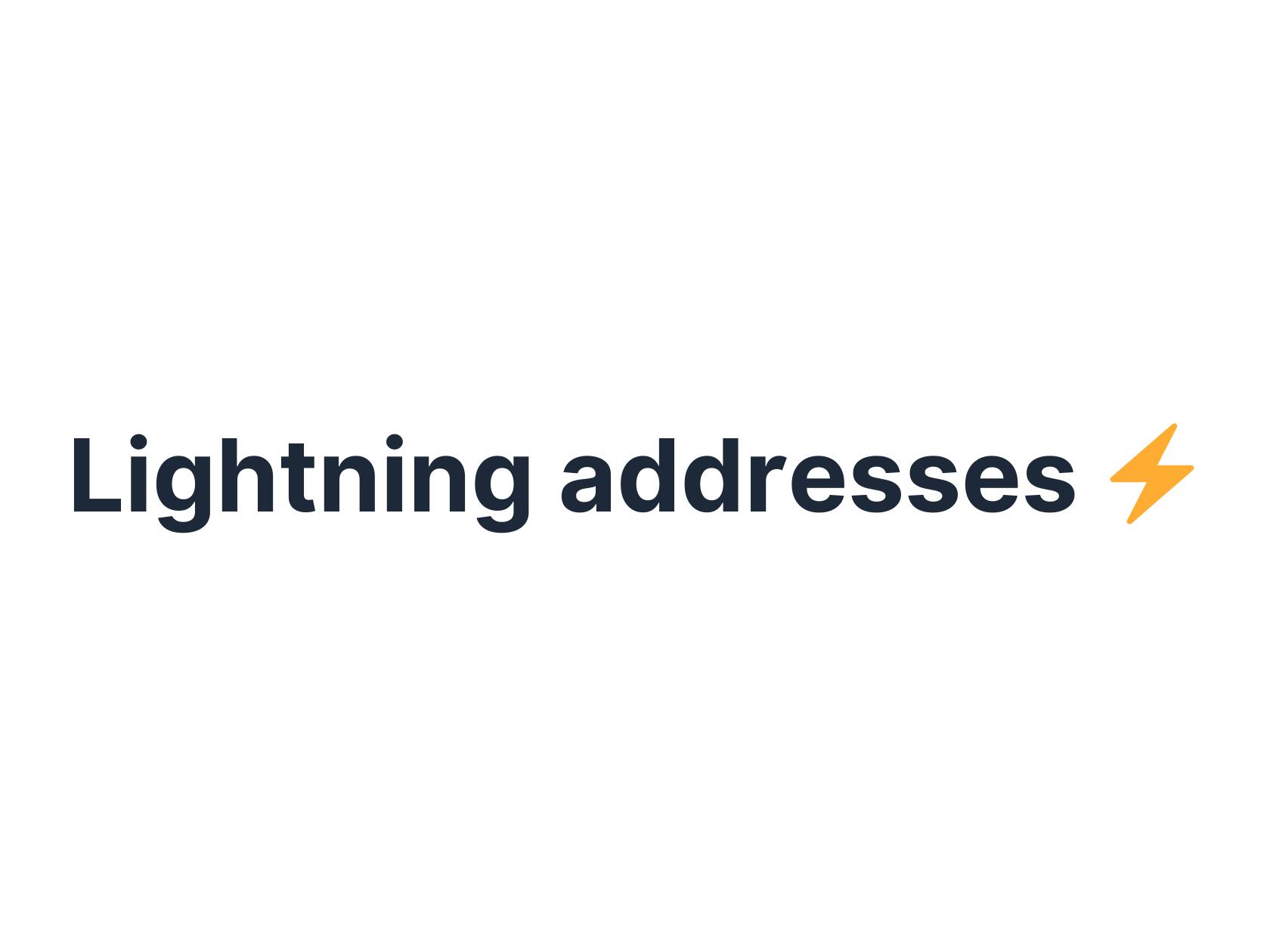 Lightning Addresses: the Future of Bitcoin Transactions