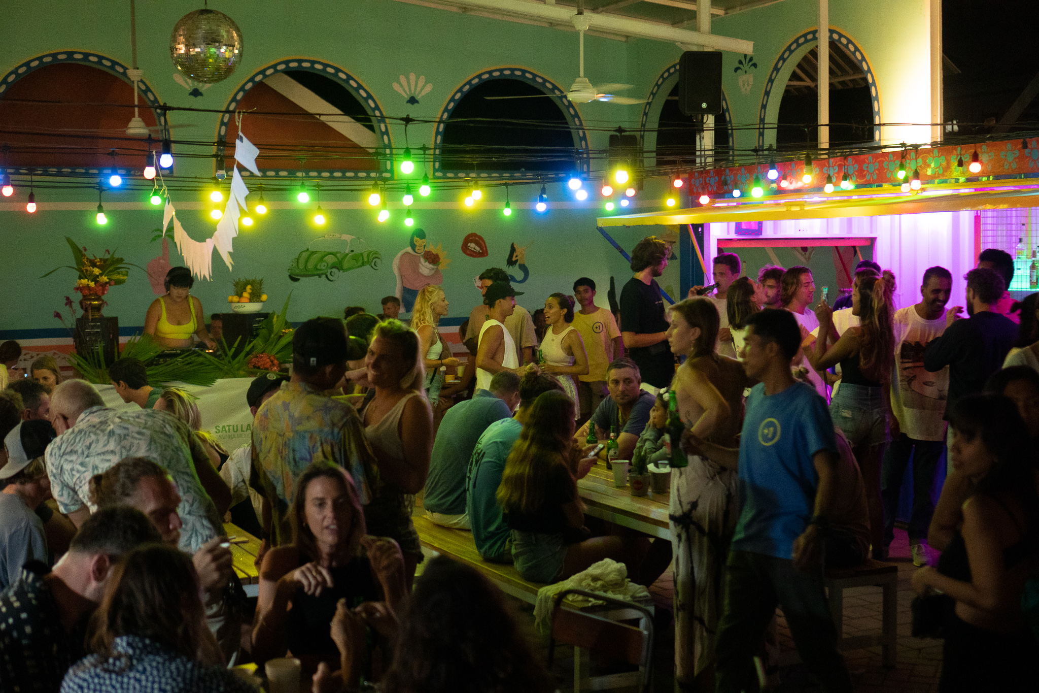 Cantina Mexicana restaurant and bar in Kuta Lombok