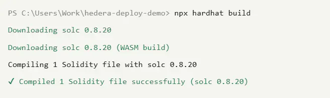 Compile and Test the Contract