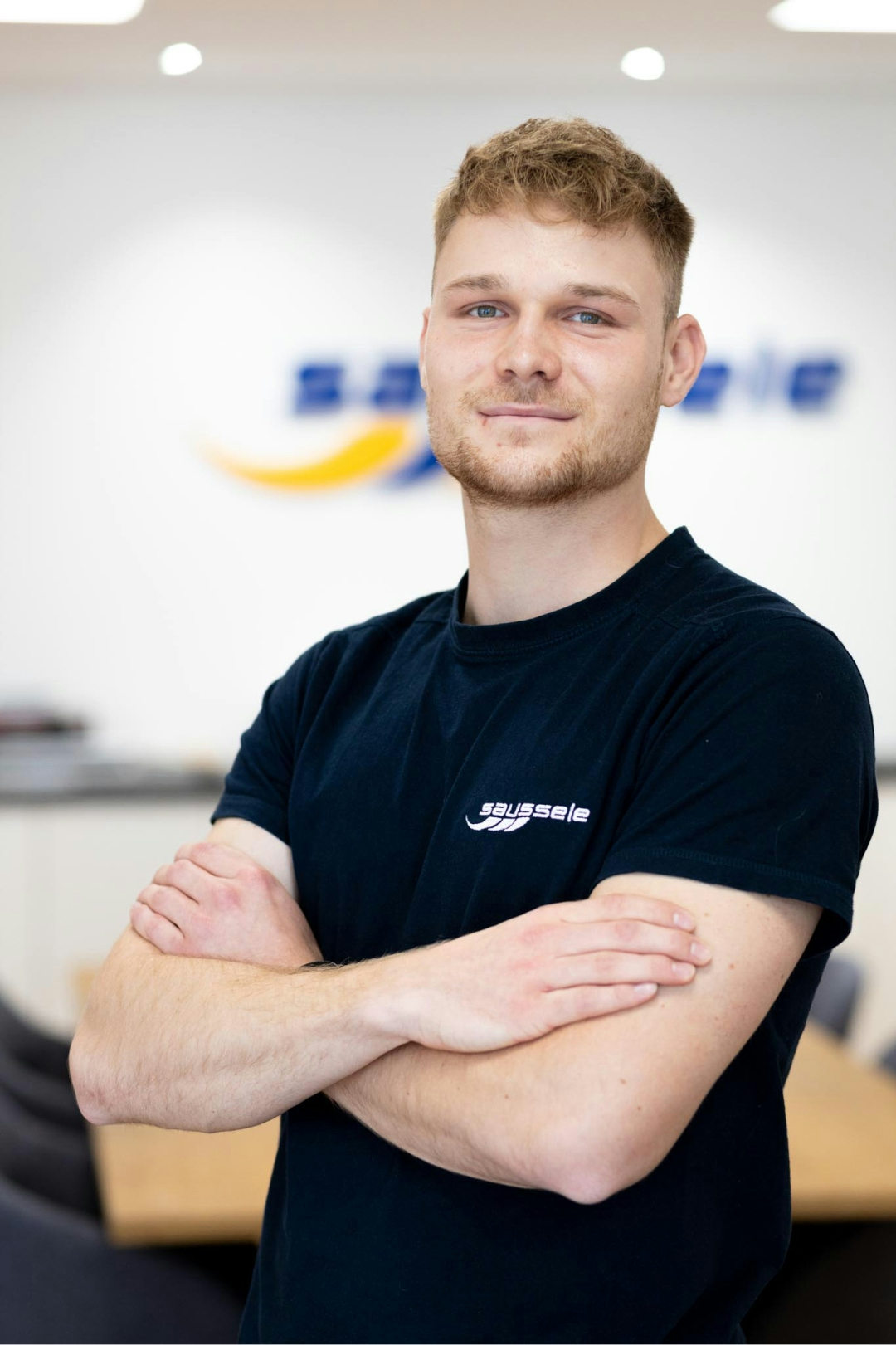 Vincent Fitze, Junior Bauleiter und dualer Student bei Parkett Saussele