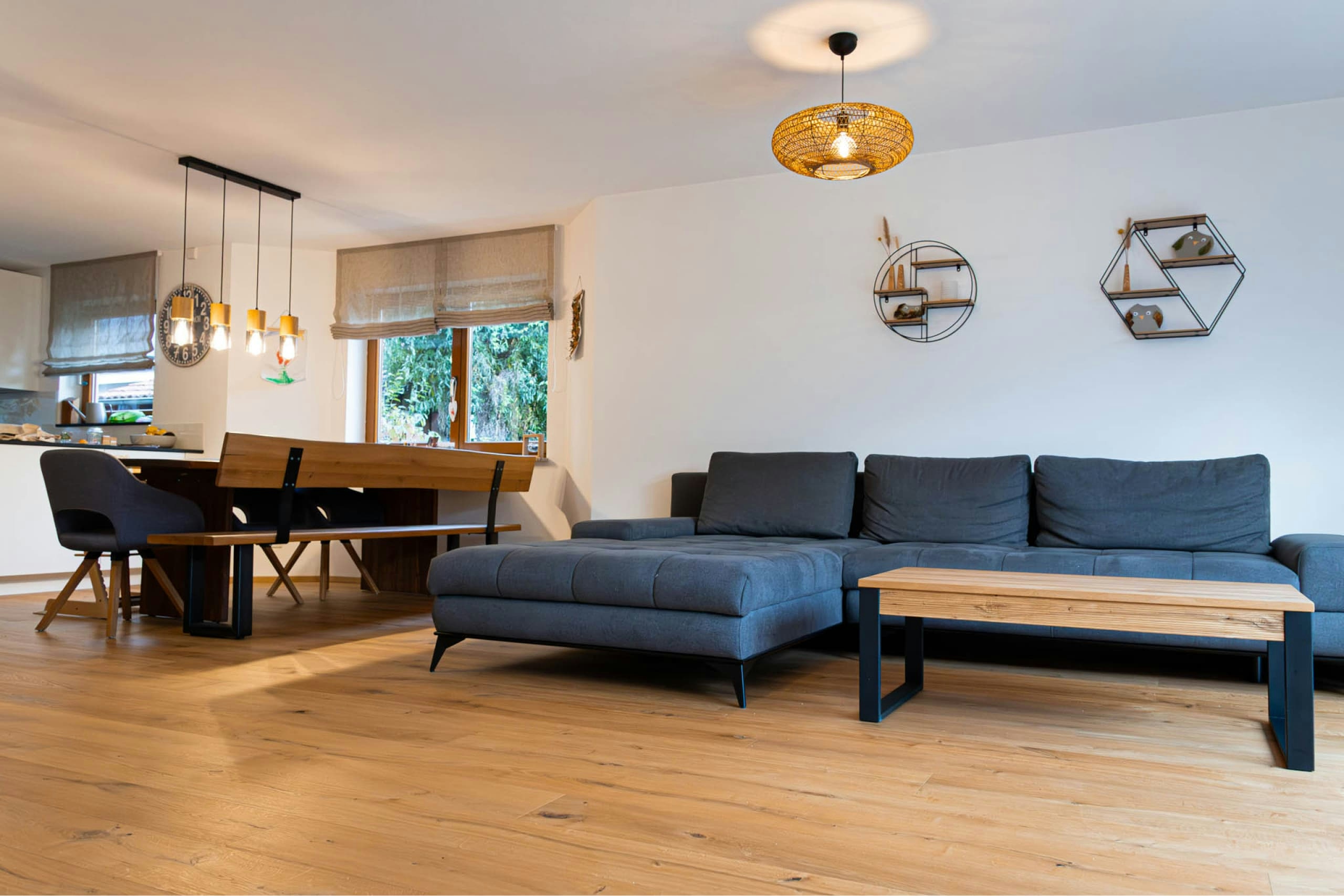 Parkett von Parkett Saussele in einem Wohnzimmer