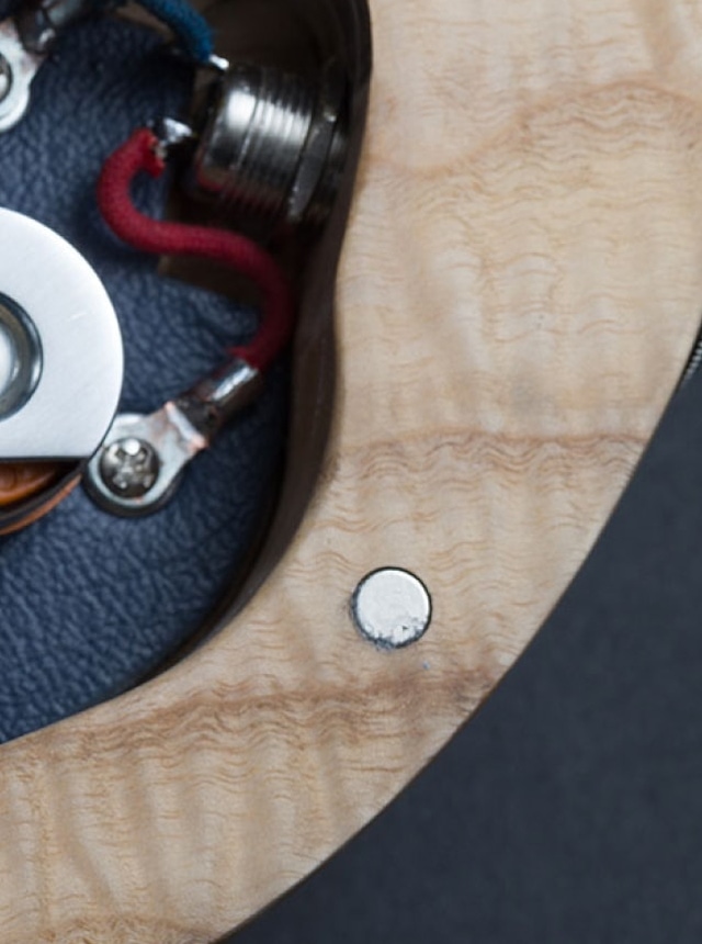 electronics on the One piece master III guitar