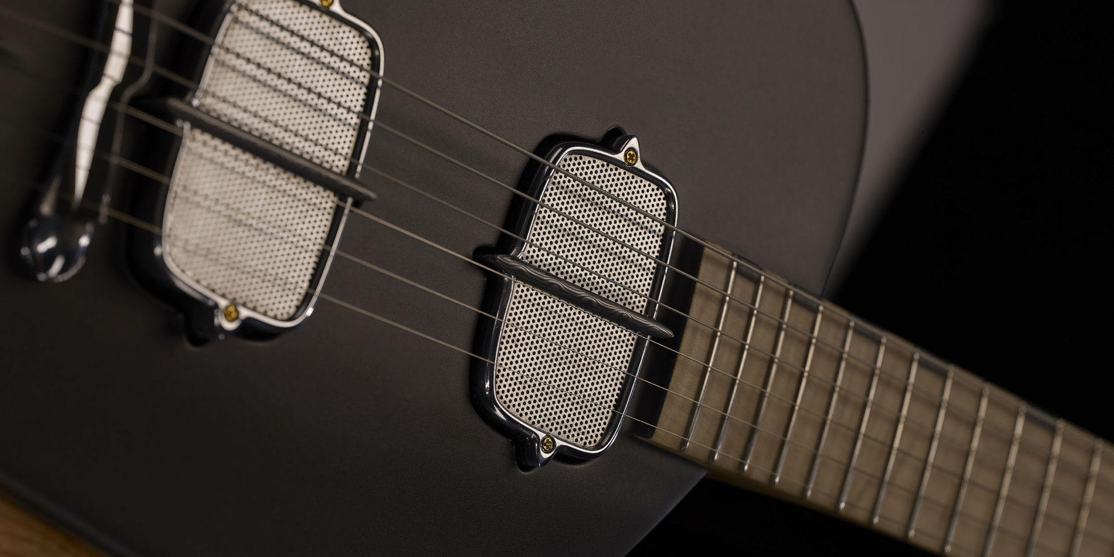 bridge and neck pickups on the One piece master I guitar