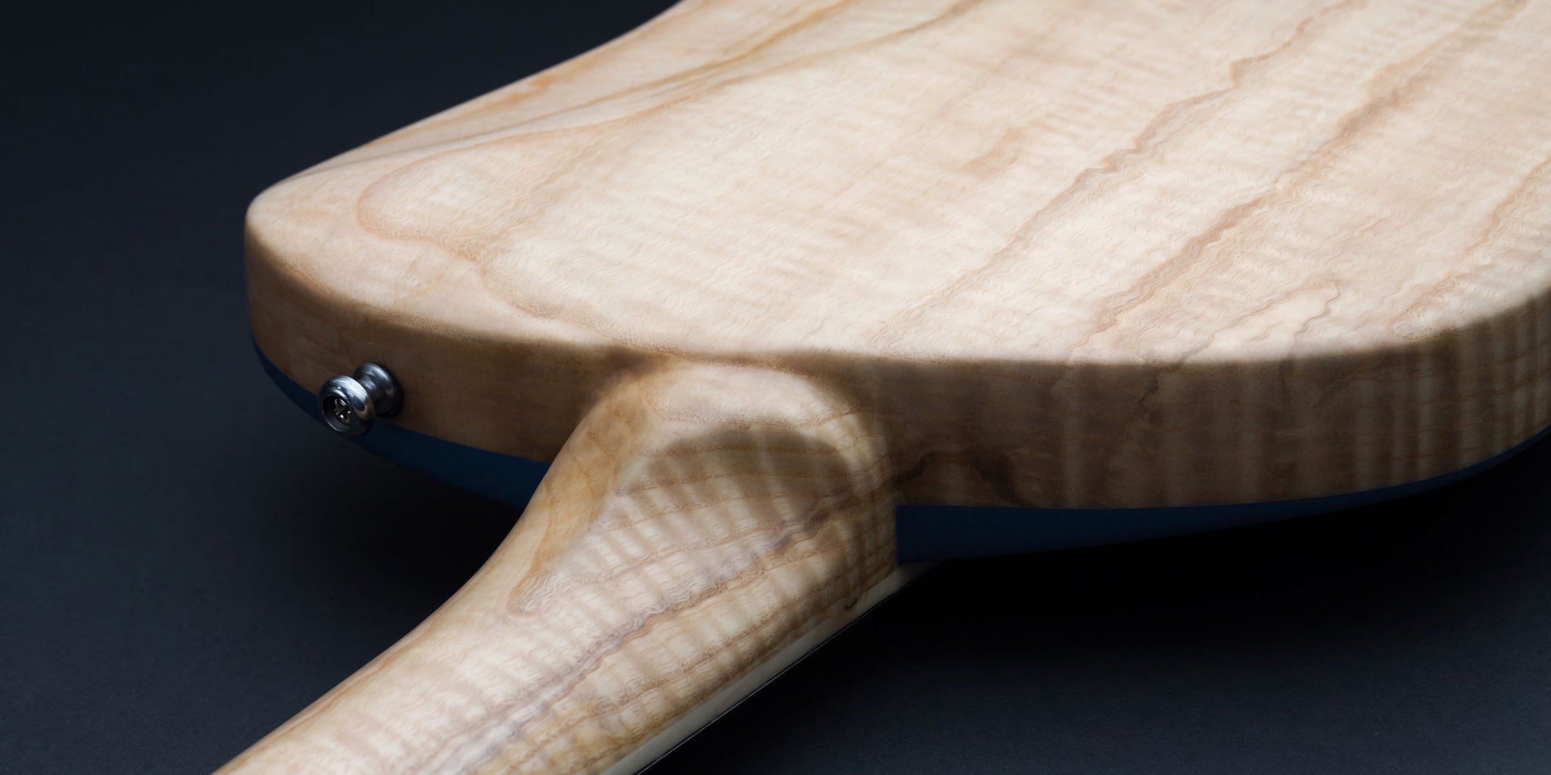 neck-body junction on the One piece master III guitar