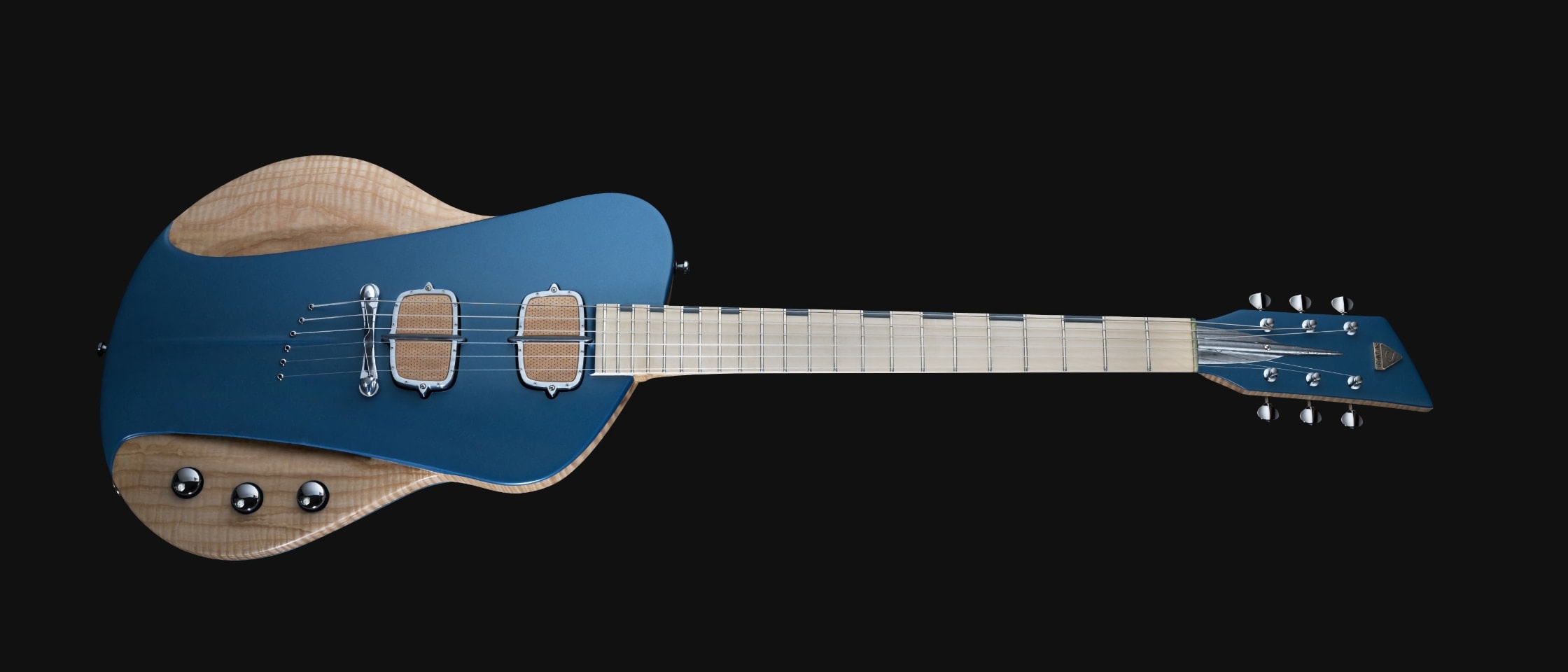 One piece master model III by Sauvage guitars