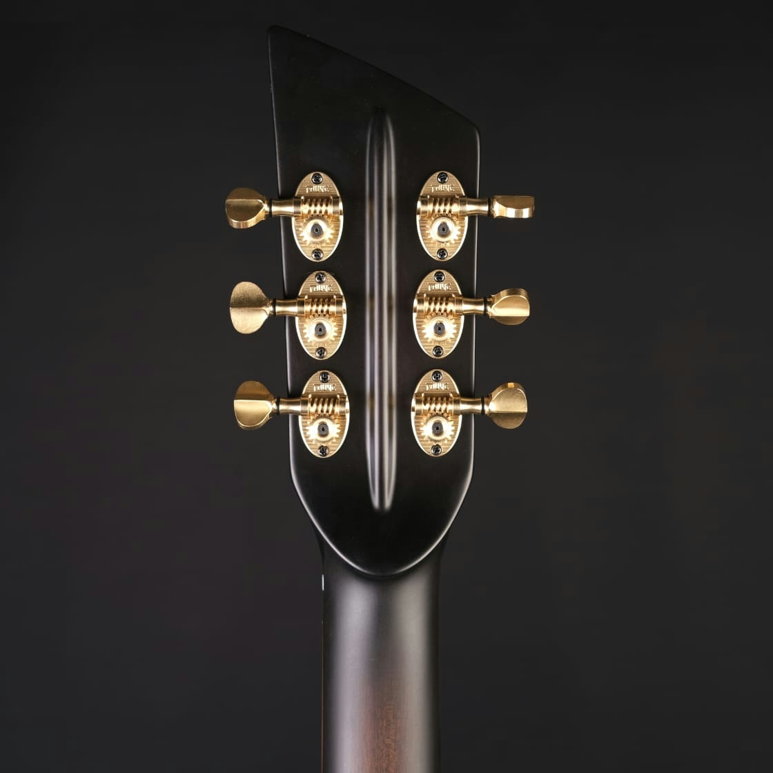 Sauvage tr3ptych solid-body headstock back