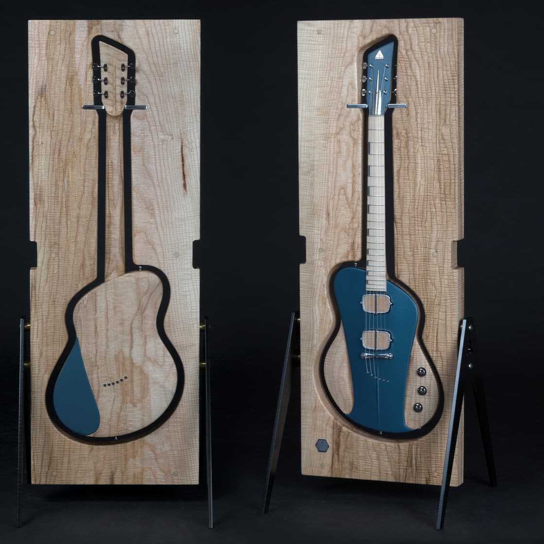 One-pieace master III guitar with stand