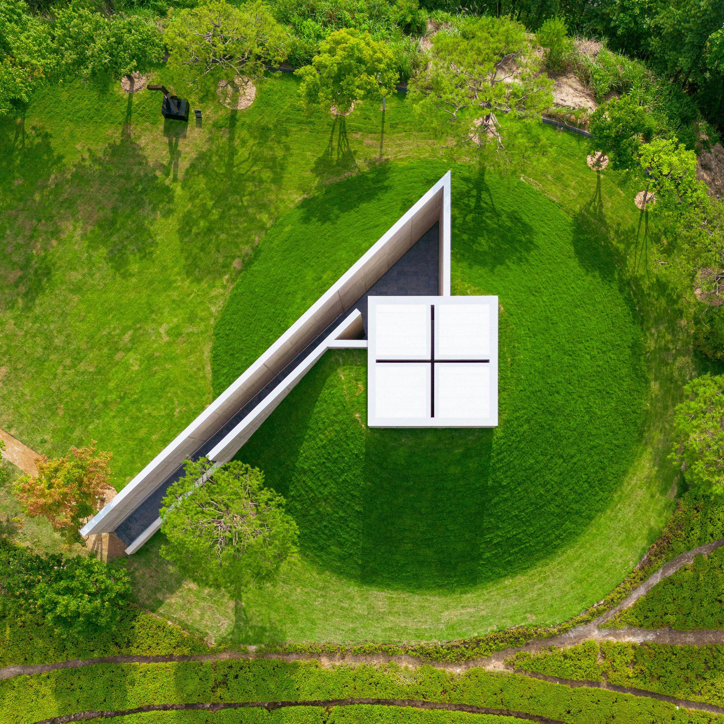 The Space of Light at Museum San in the mountains in South Korea 