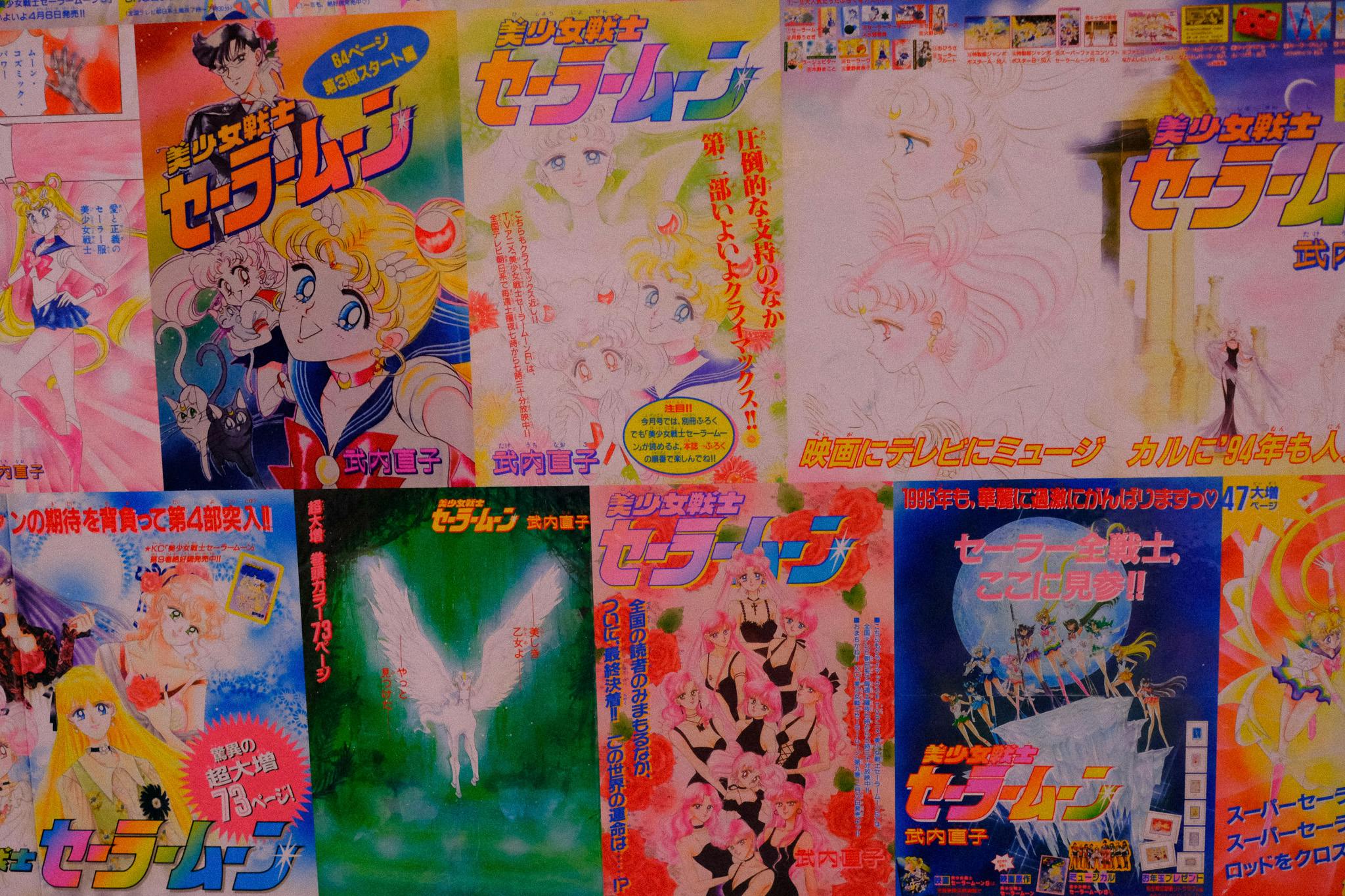 Scenes from the Sailor Moon Museum which was up in Tokyo in 2022 | Photo Kristen de La Valliere