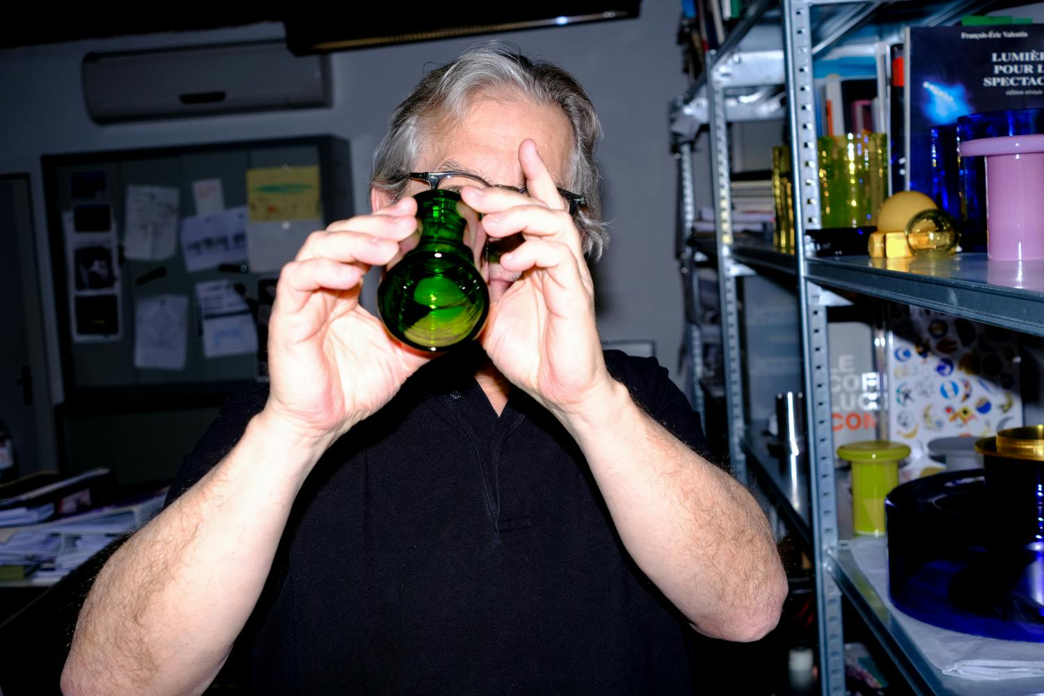 Lighting Designer Benoit Lalloz in his Paris Studio | Photo by Kristen de La Vallière