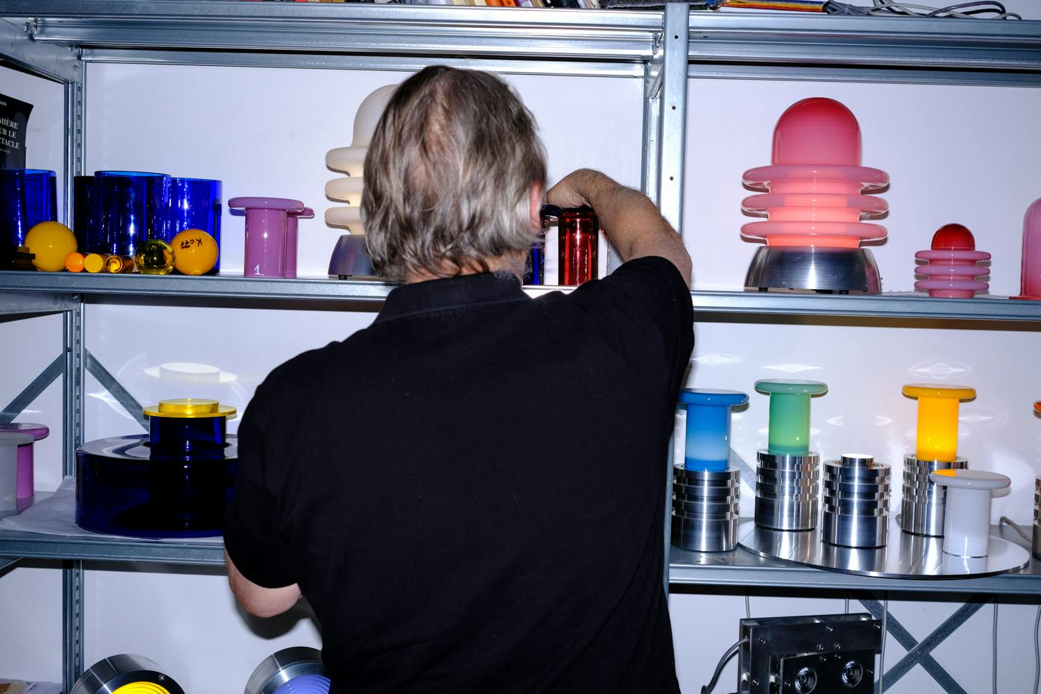 Lighting Designer Benoit Lalloz in his Paris Studio | Photo by Kristen de La Vallière