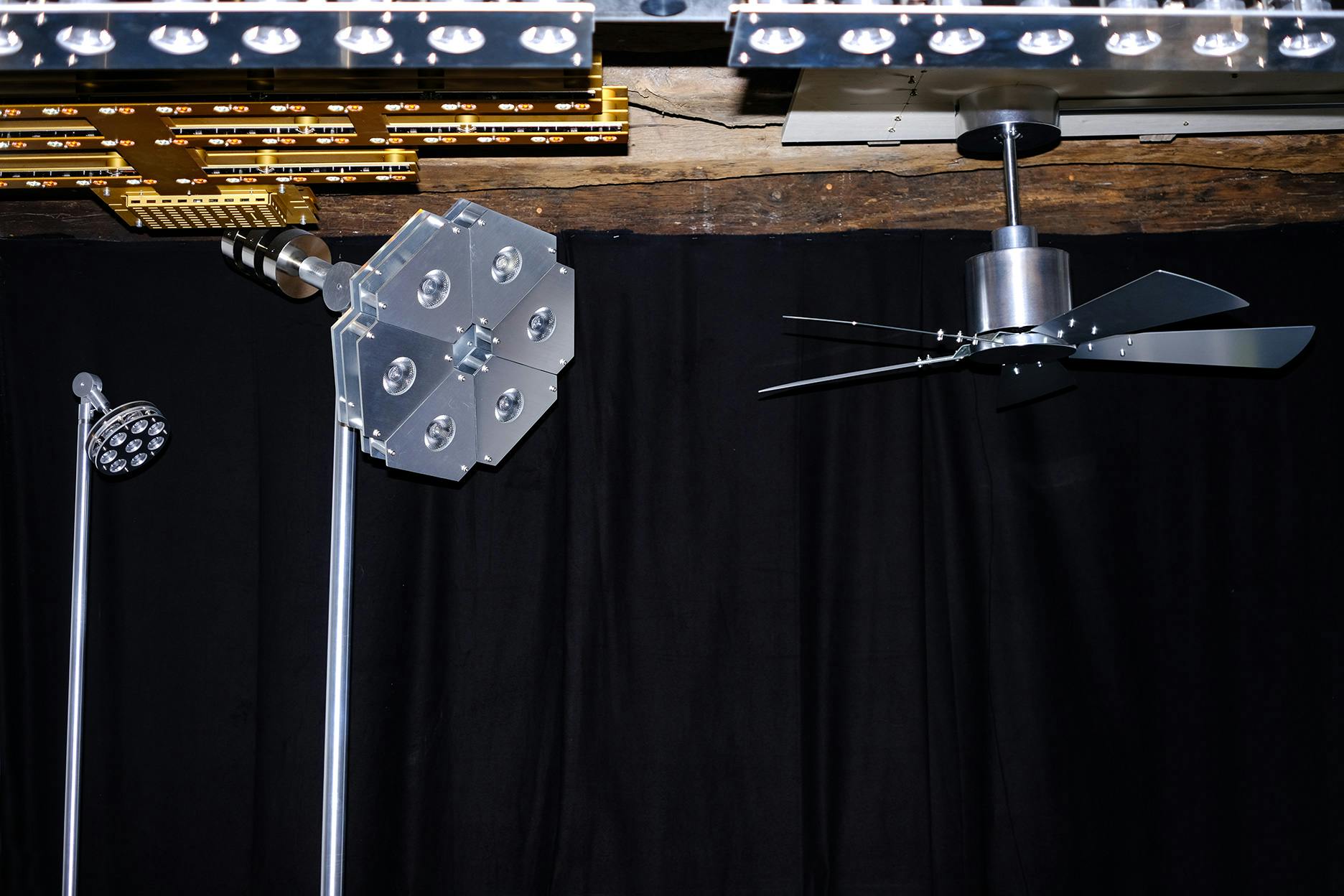 Lighting Designer Benoit Lalloz’s works in his Paris Studio | Photo by Kristen de La Vallière