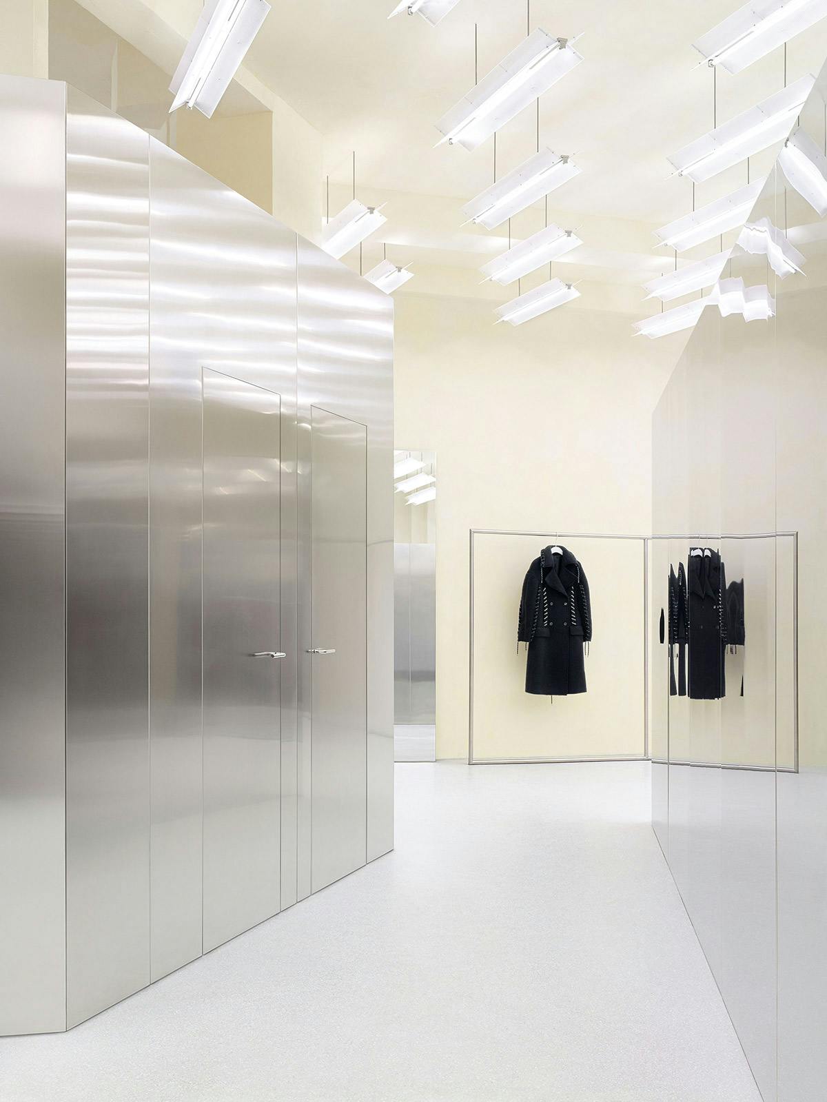 Lighting Designer Benoit Lalloz - Acne Studios store in Berlin