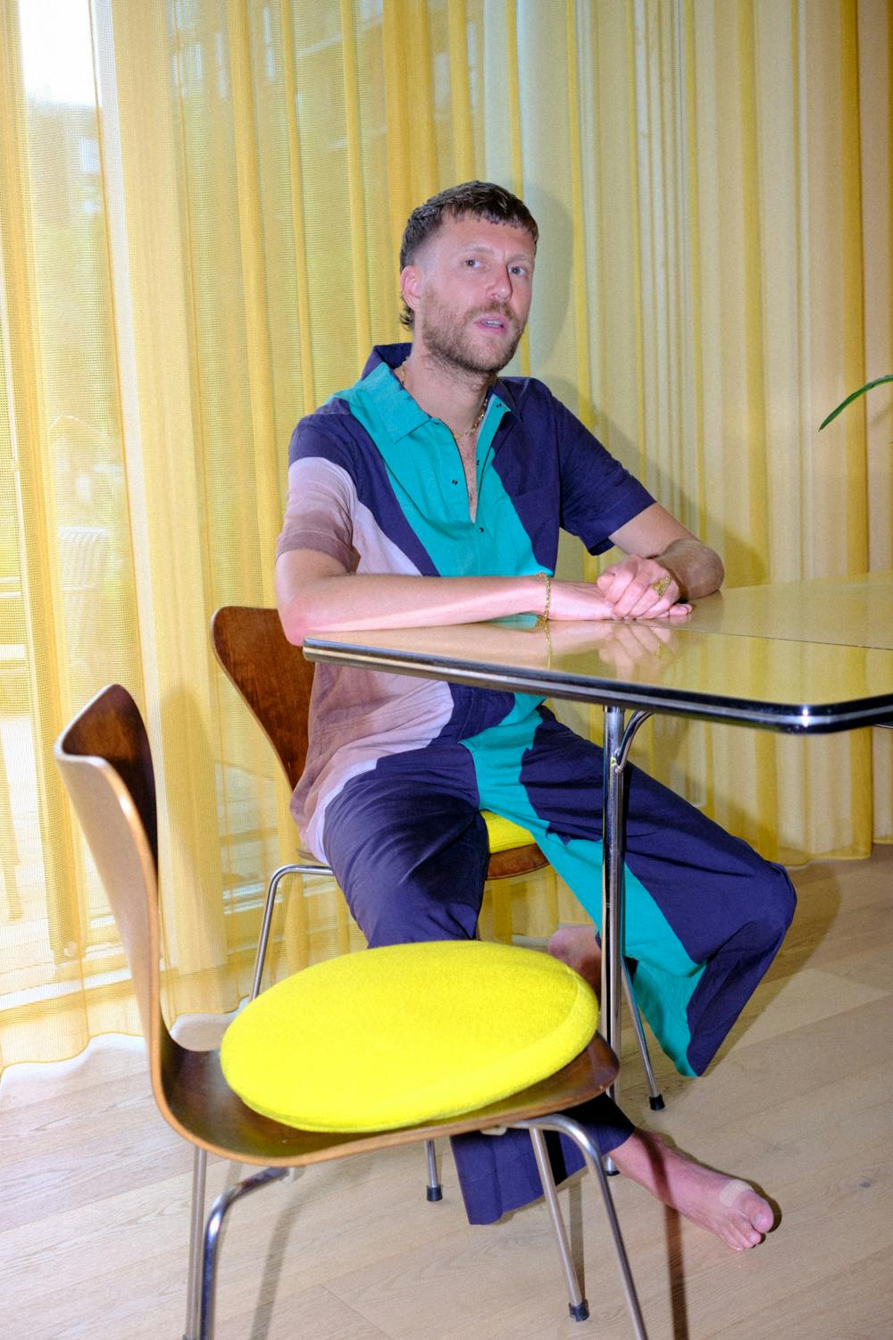 Designer Anton Hendrik Denys in his Copenhagen Studio | Photo by Kristen de La Vallière
