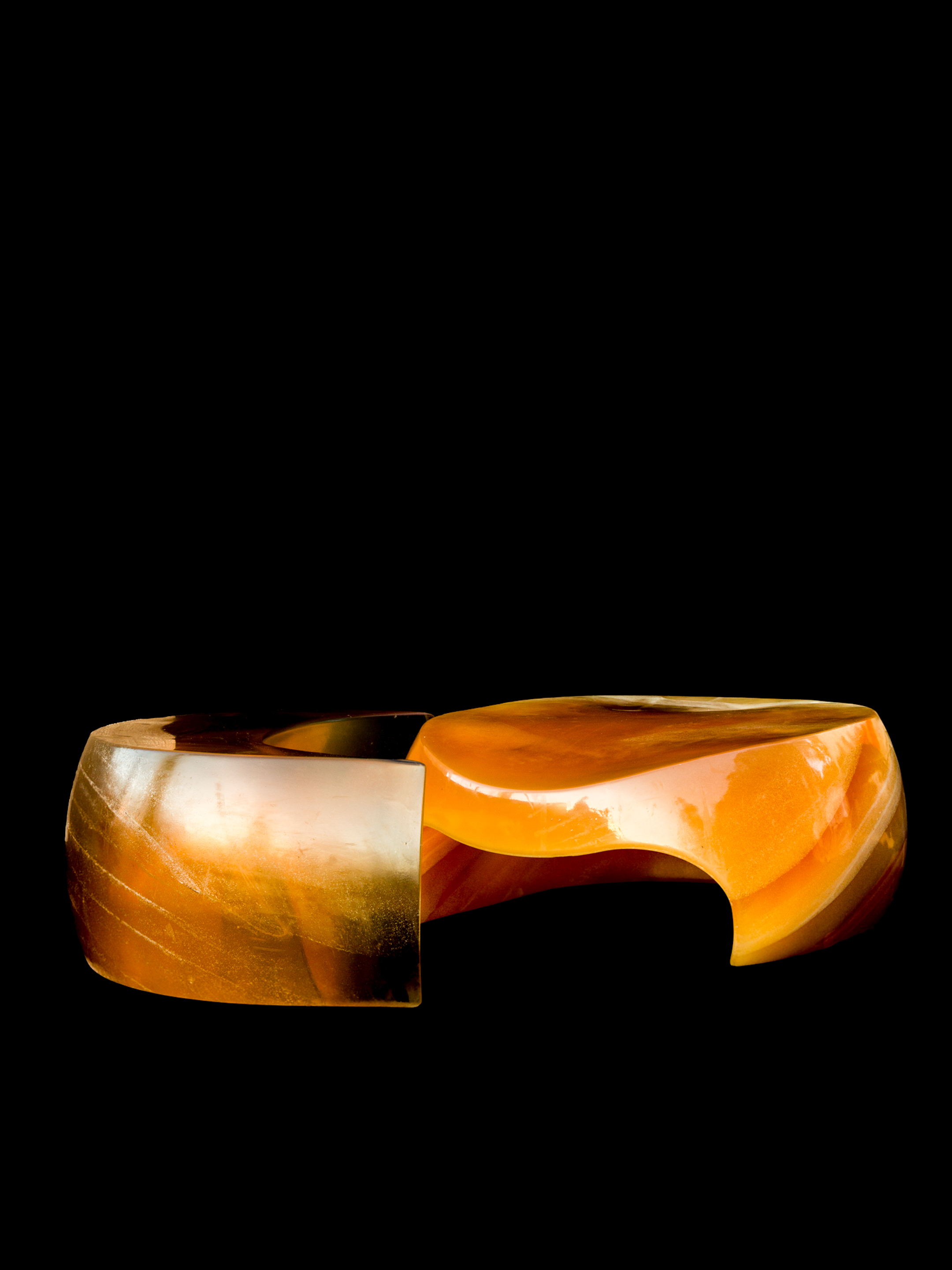 CRESCENT-COVED BENCH by Richard Aybar