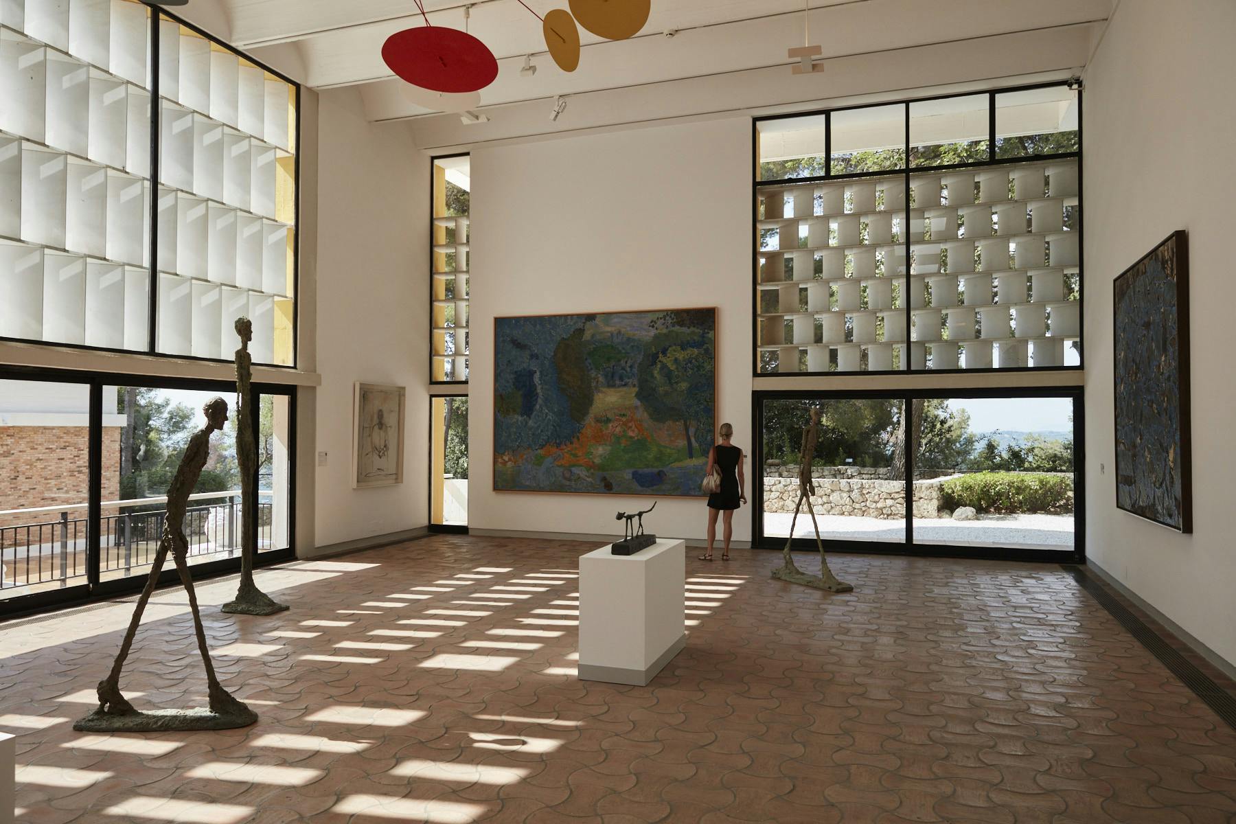 La Fondation Maeght is not a museum. It was born from the desire for a place in which Aimé and Marguerite Maeght could present modern and contemporary art in all its forms; and where their artist friends could visit to create and exchange ideas as much as to exhibit work.