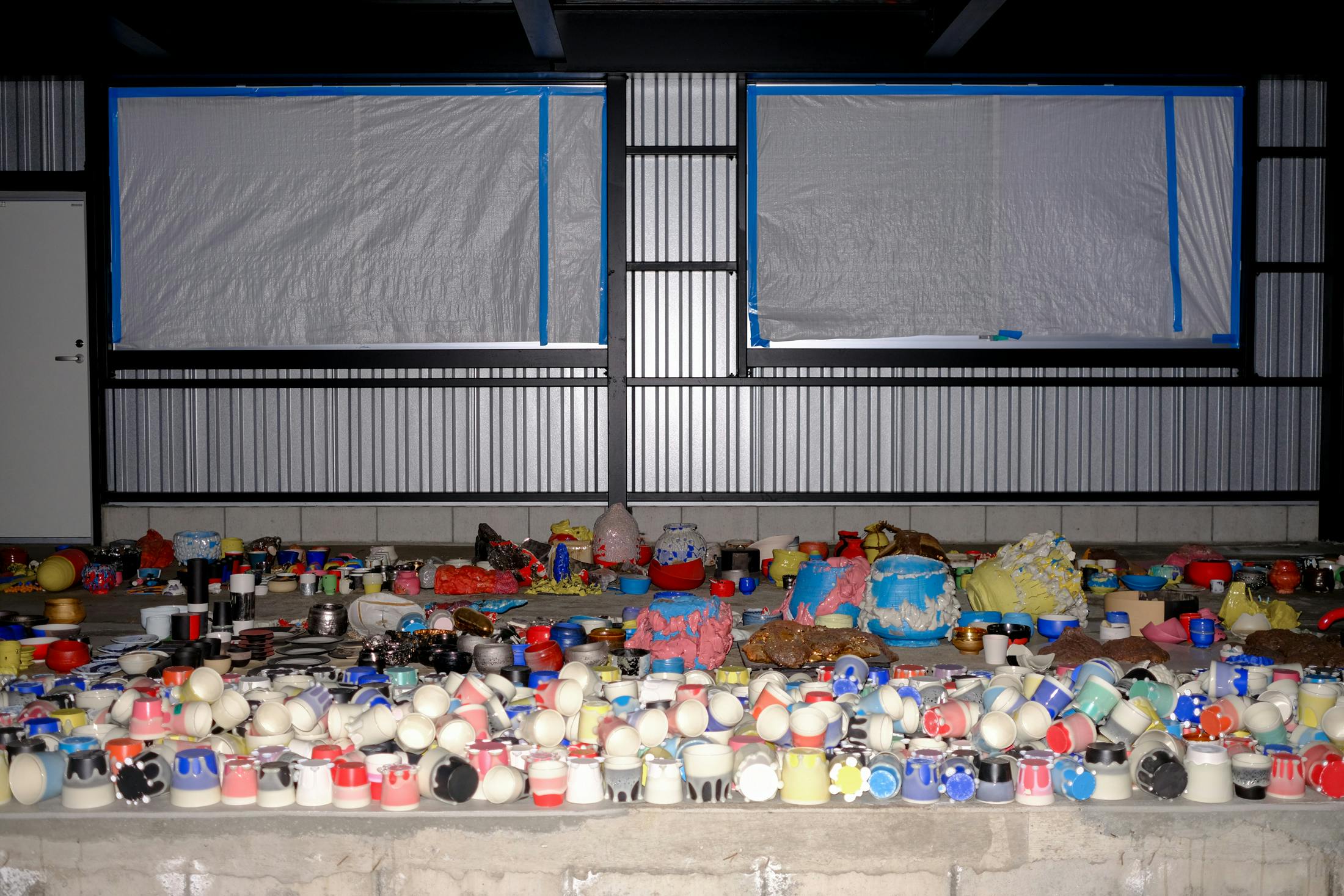 Various Small Objects in Takuro Kuwata's Gifu, Japan Studio.