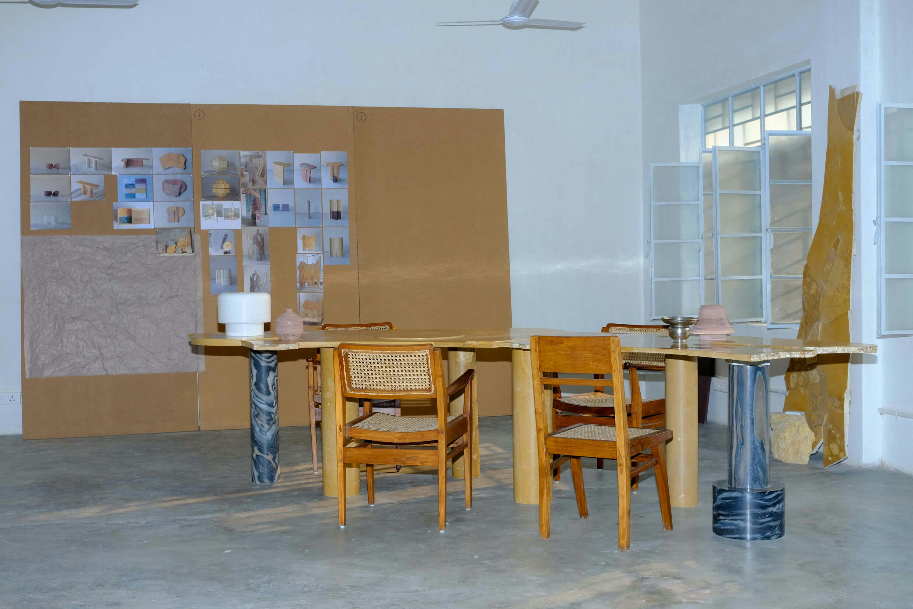 Studio Raw Material's Office in their Jaipur India Studio