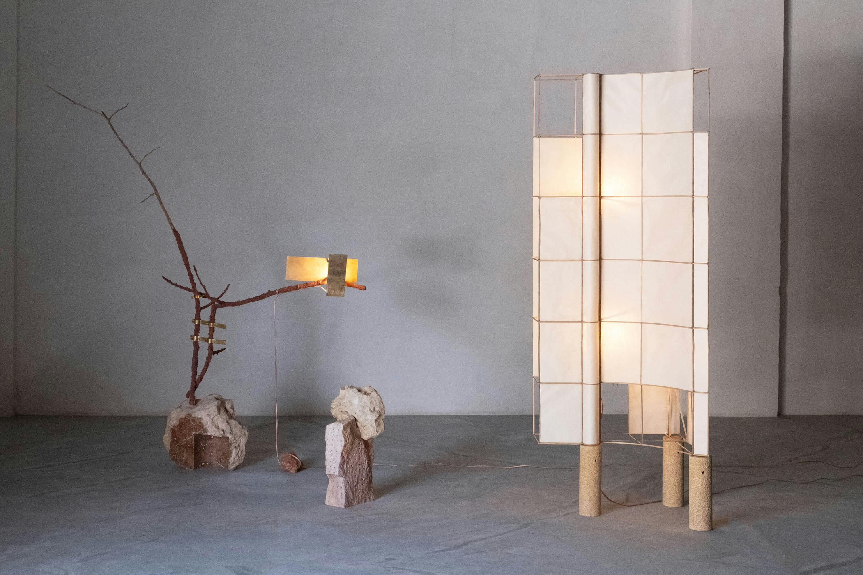 Collectible Furniture designed by Studio Raw Material at Alu La Residency in Saudi Arabia