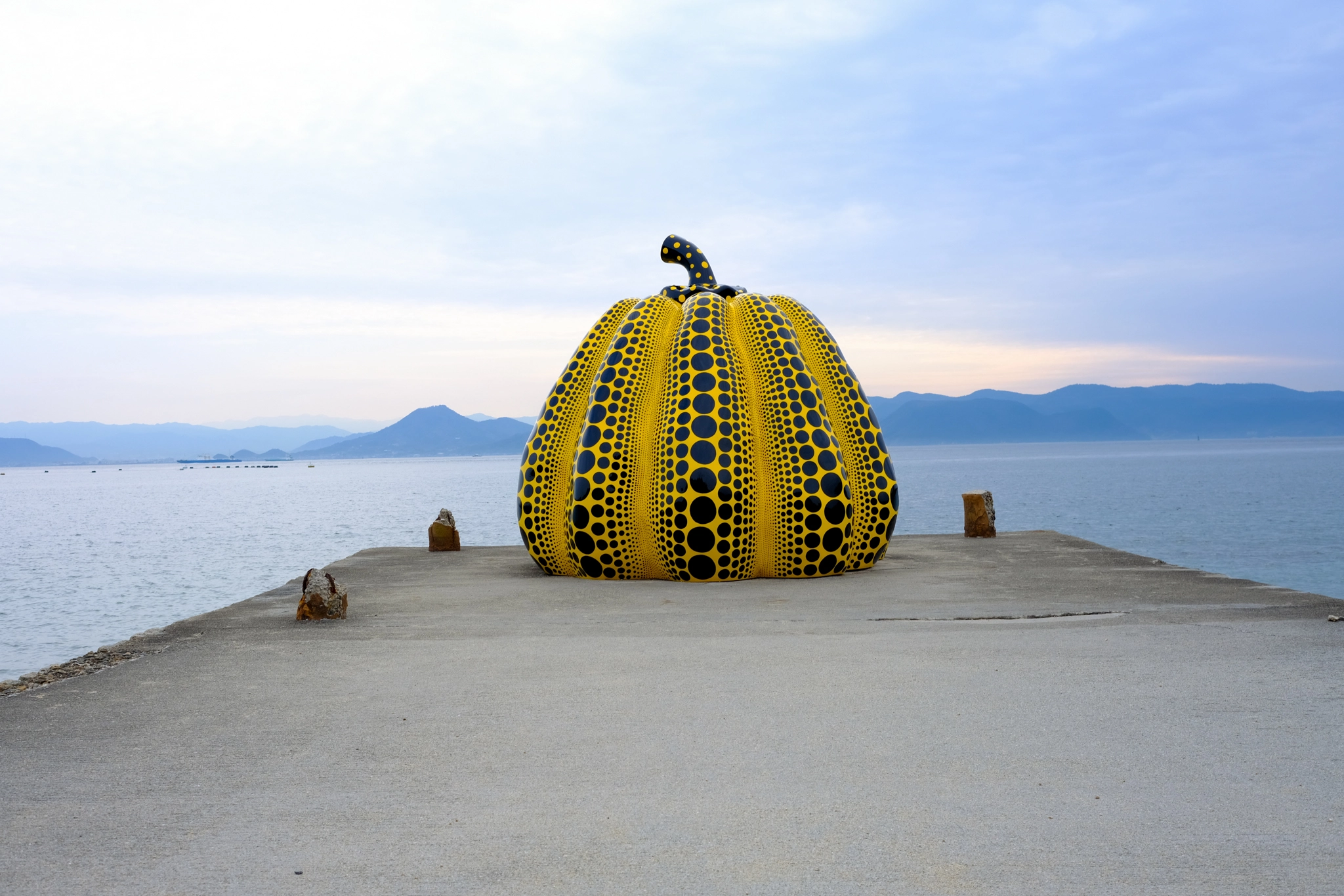 Where to see Yayoi Kusama's pumpkin sculptures in Japan