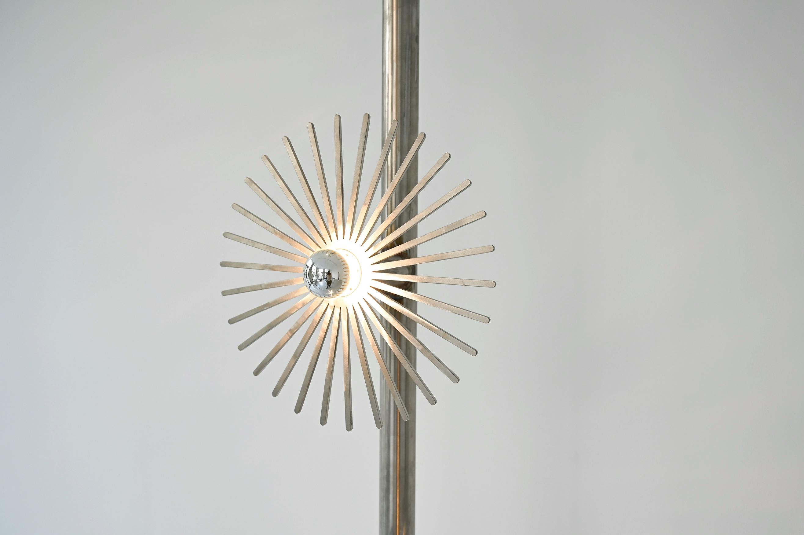 Metal Flower Lamp by French Designer Melissa Mariller