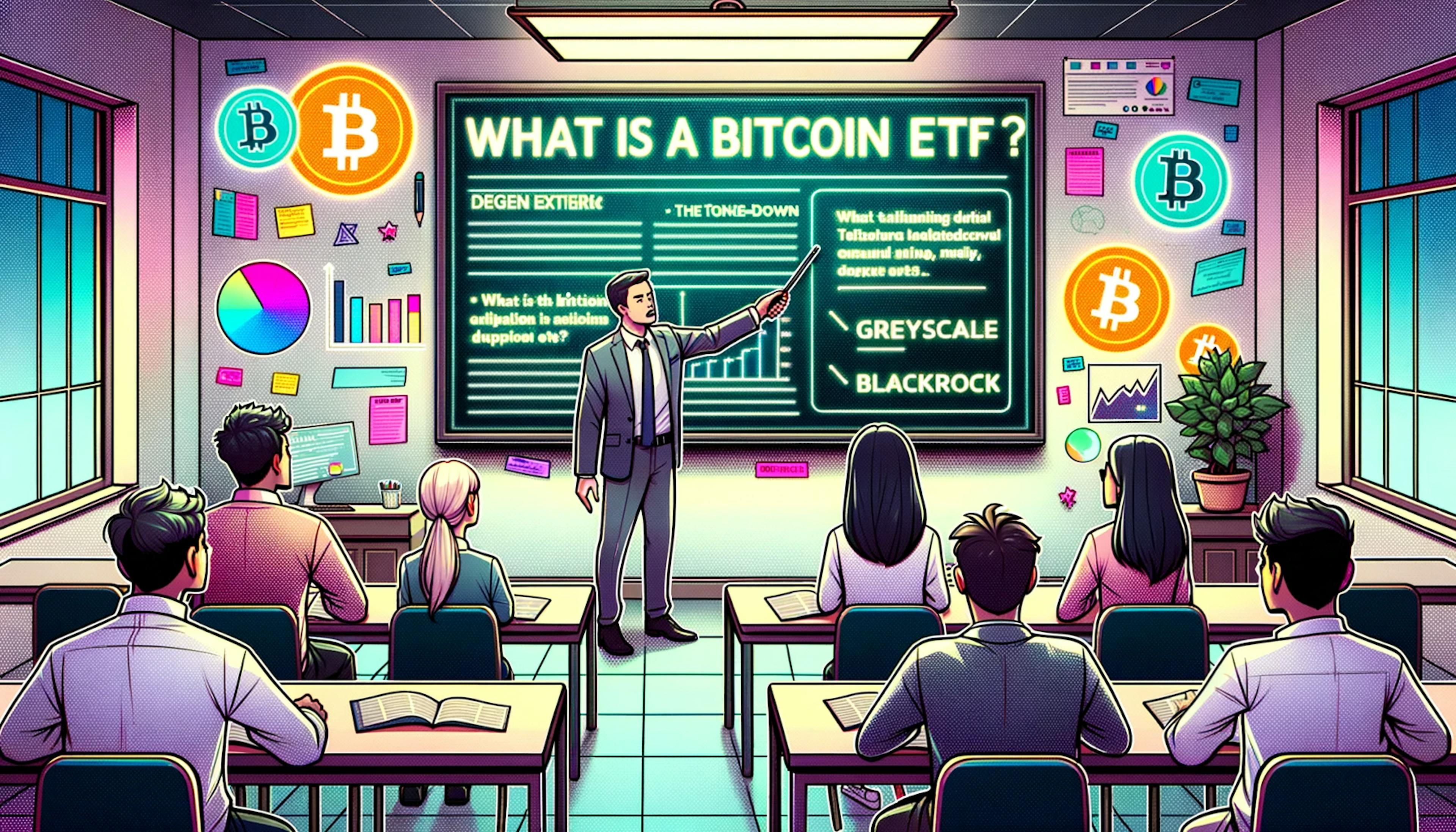 What is an ETF and a Bitcoin ETF?