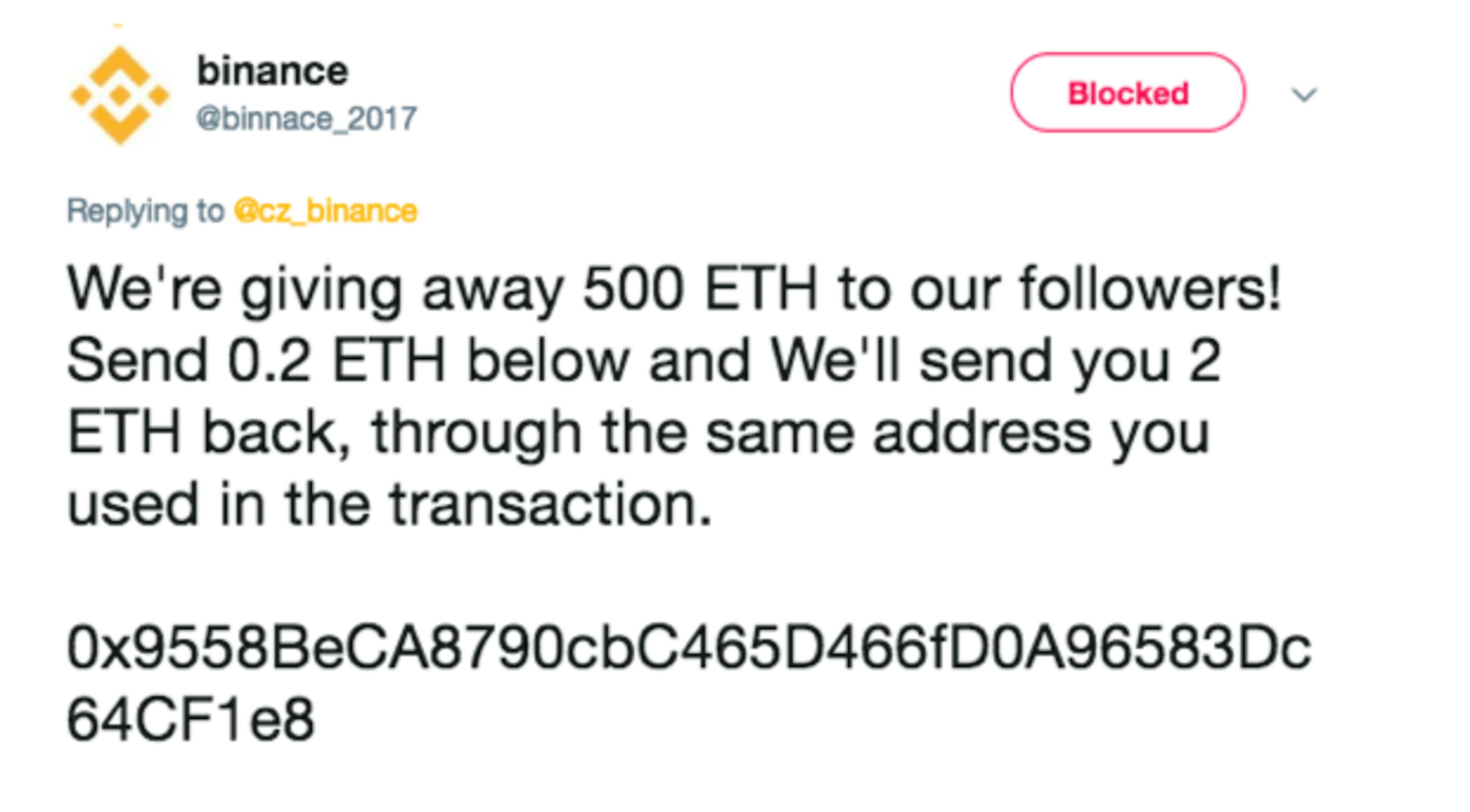 binancescam