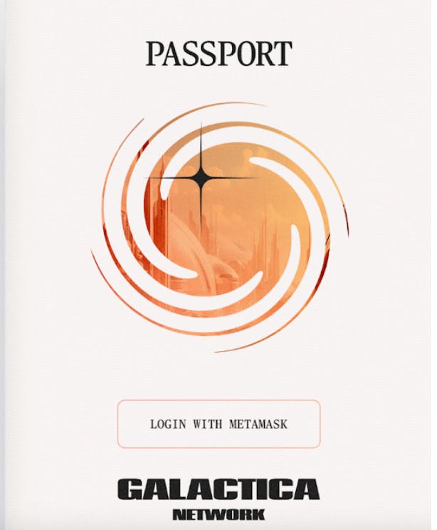 Galactica passport