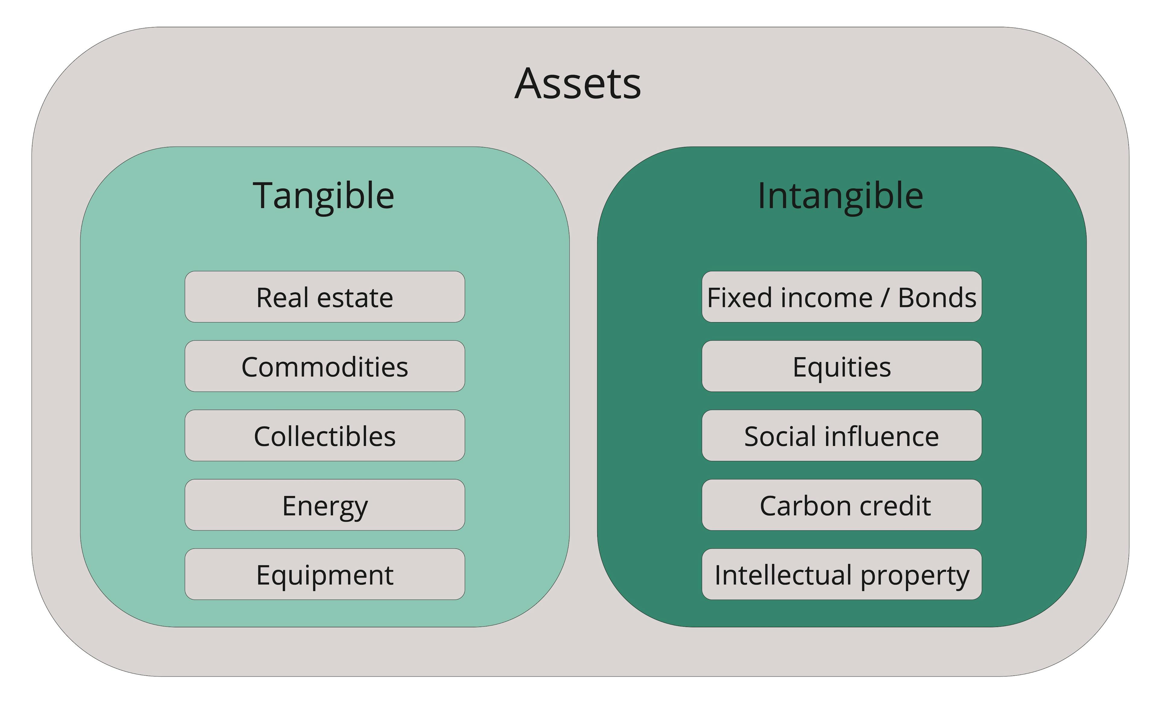 Tangible and intangible assets