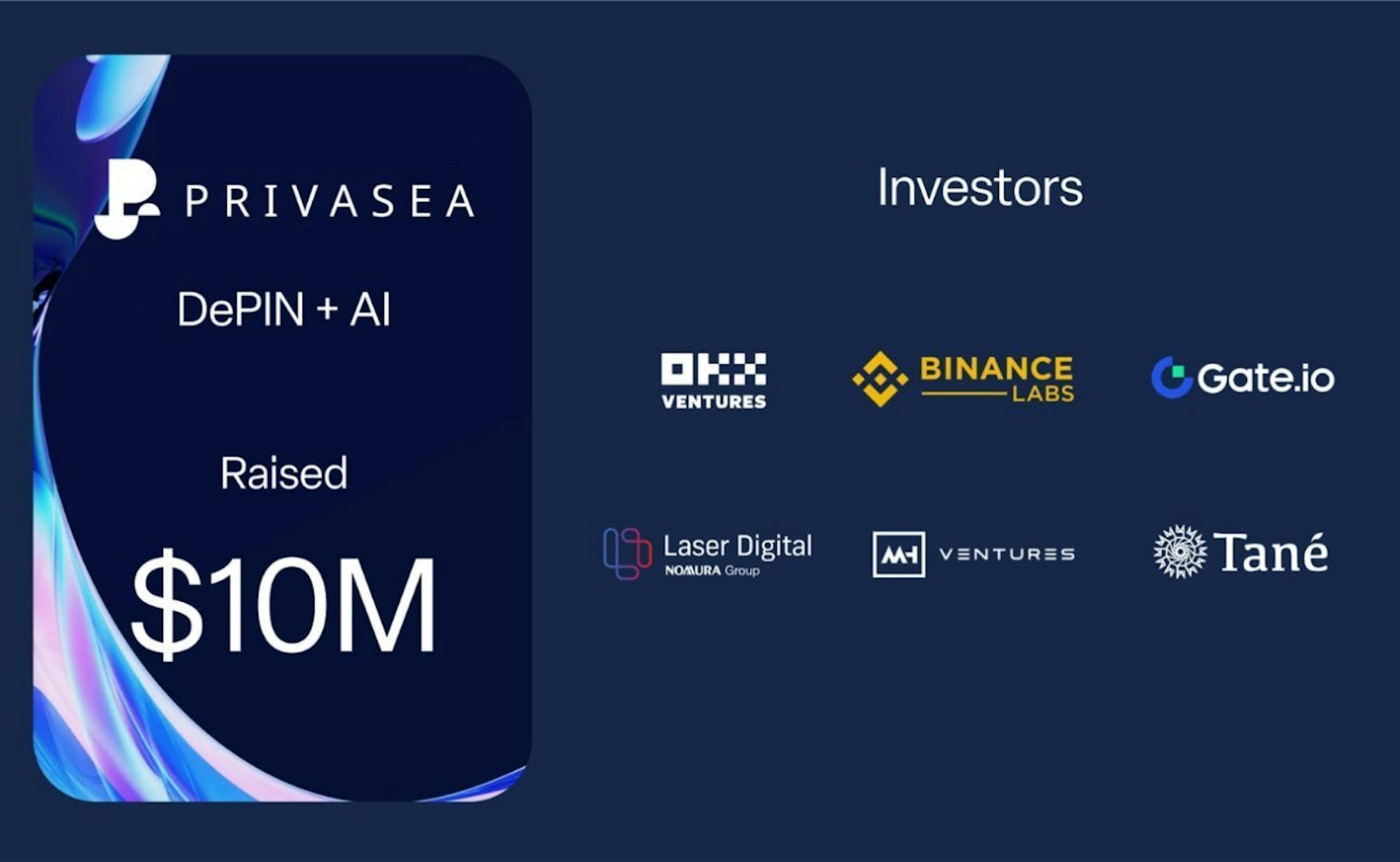 Privasea raise amound and investors