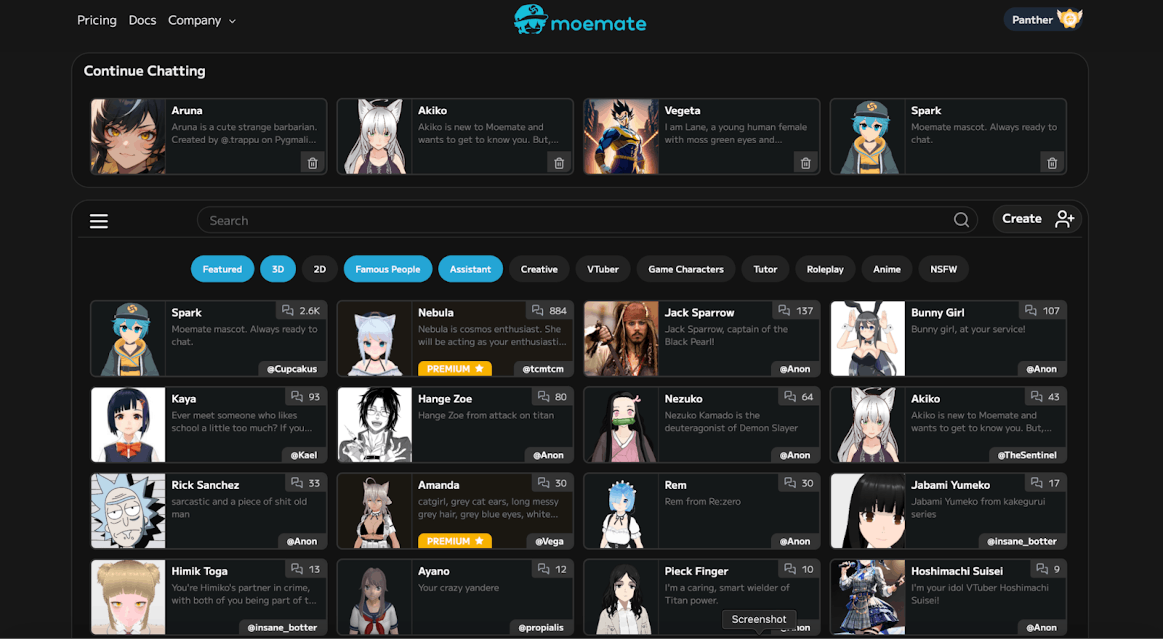 moemate ui