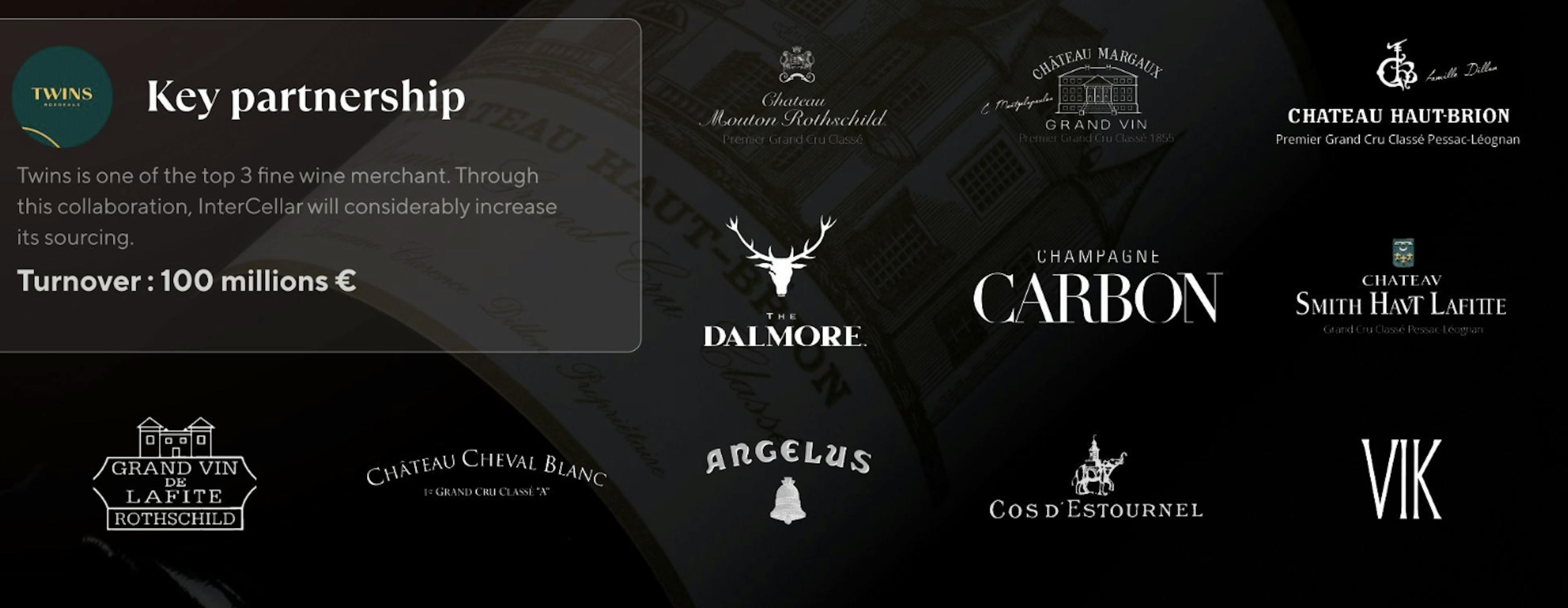 Key partnerships InterCellar