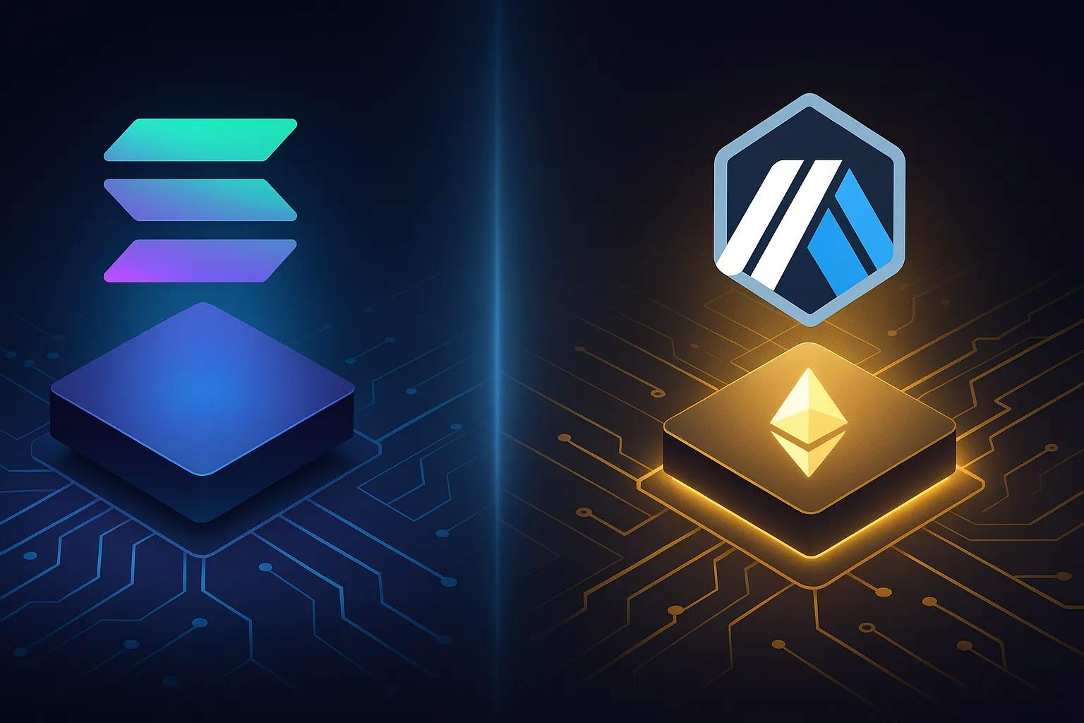 Solana versus BNB Chain blockchain comparison