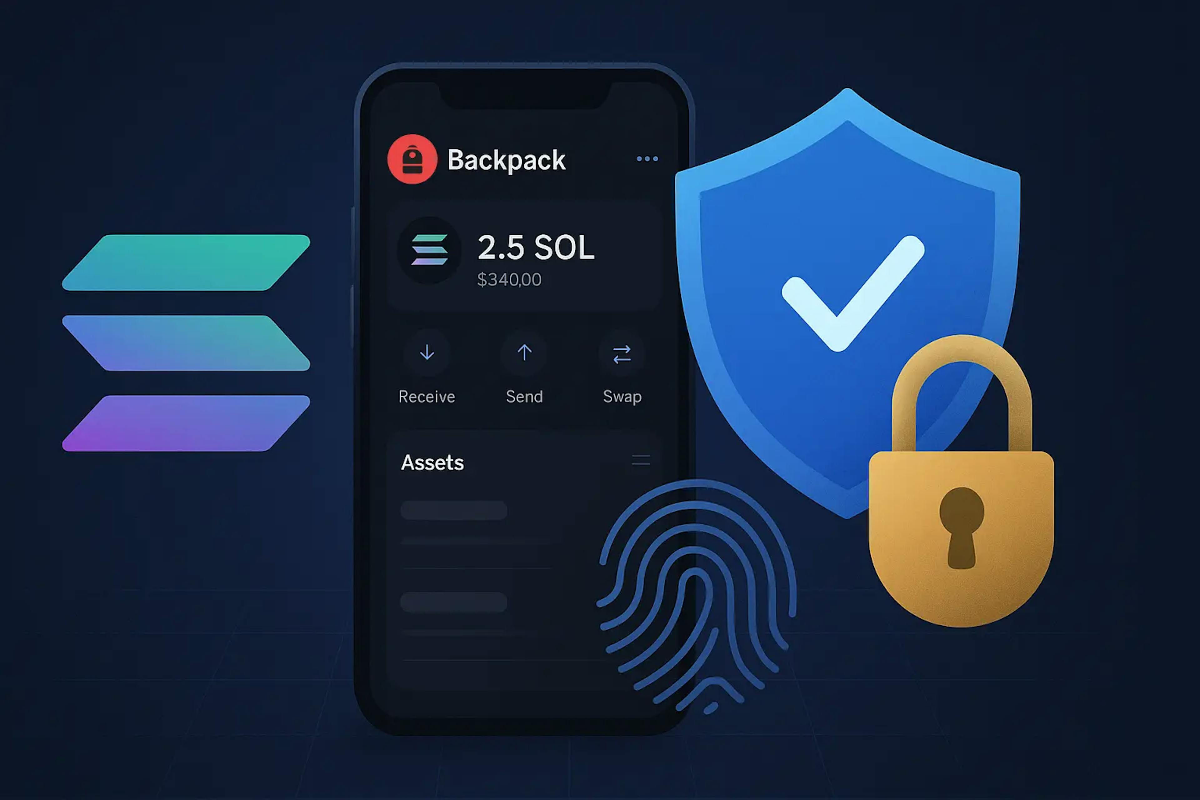 Backpack wallet for Solana