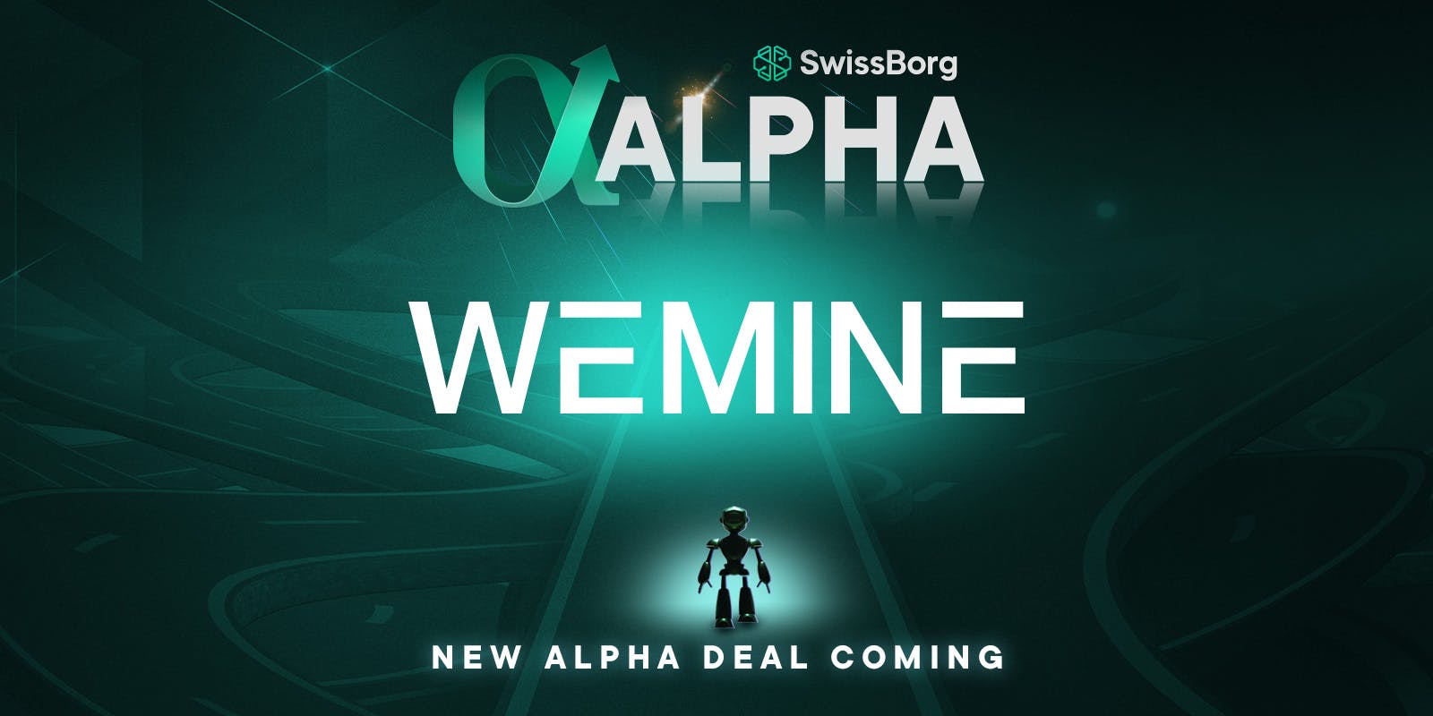 SwissBorg Alpha Deal WeMine