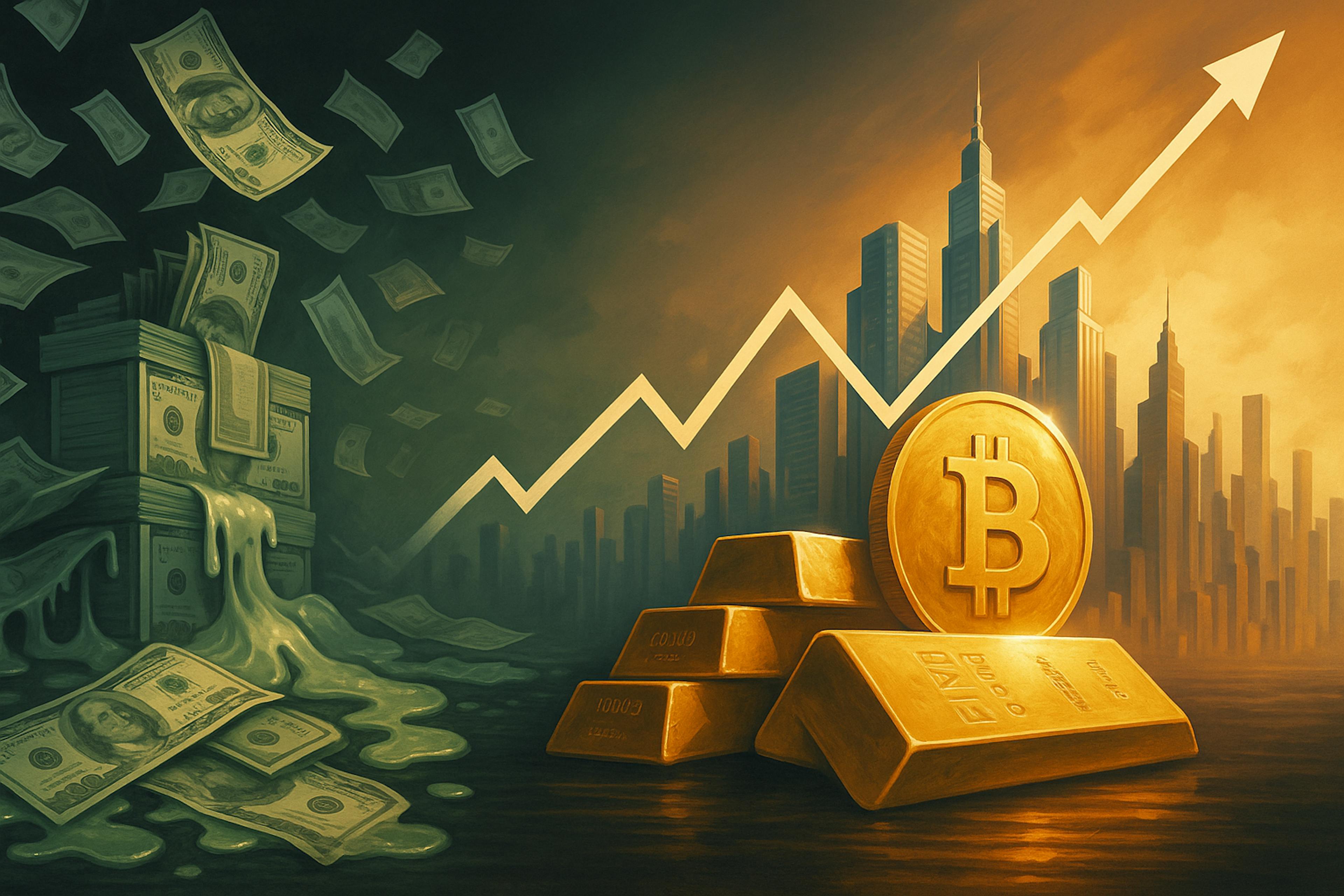 de l’immobilier au Bitcoin à l’ère de la planche à billets