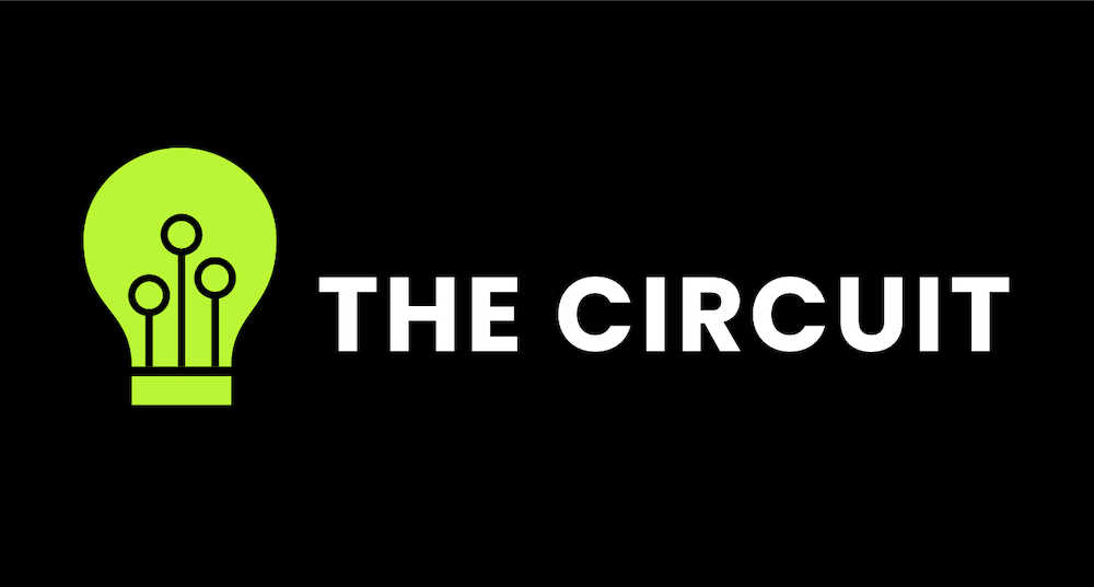 The Circuit Logo on a black background.