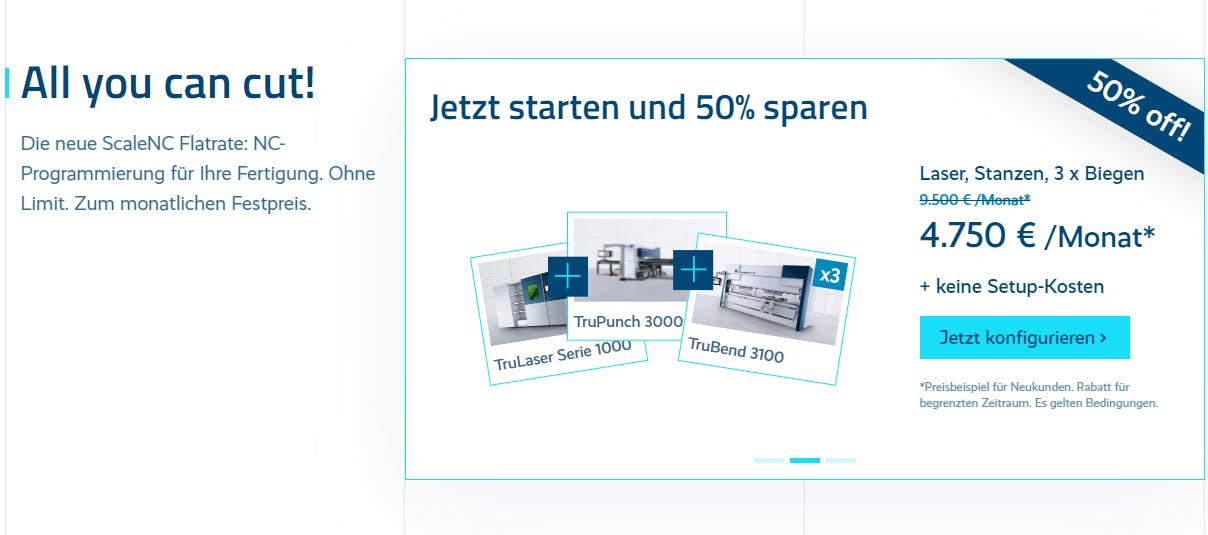 Die neue ScaleNC Flatrate