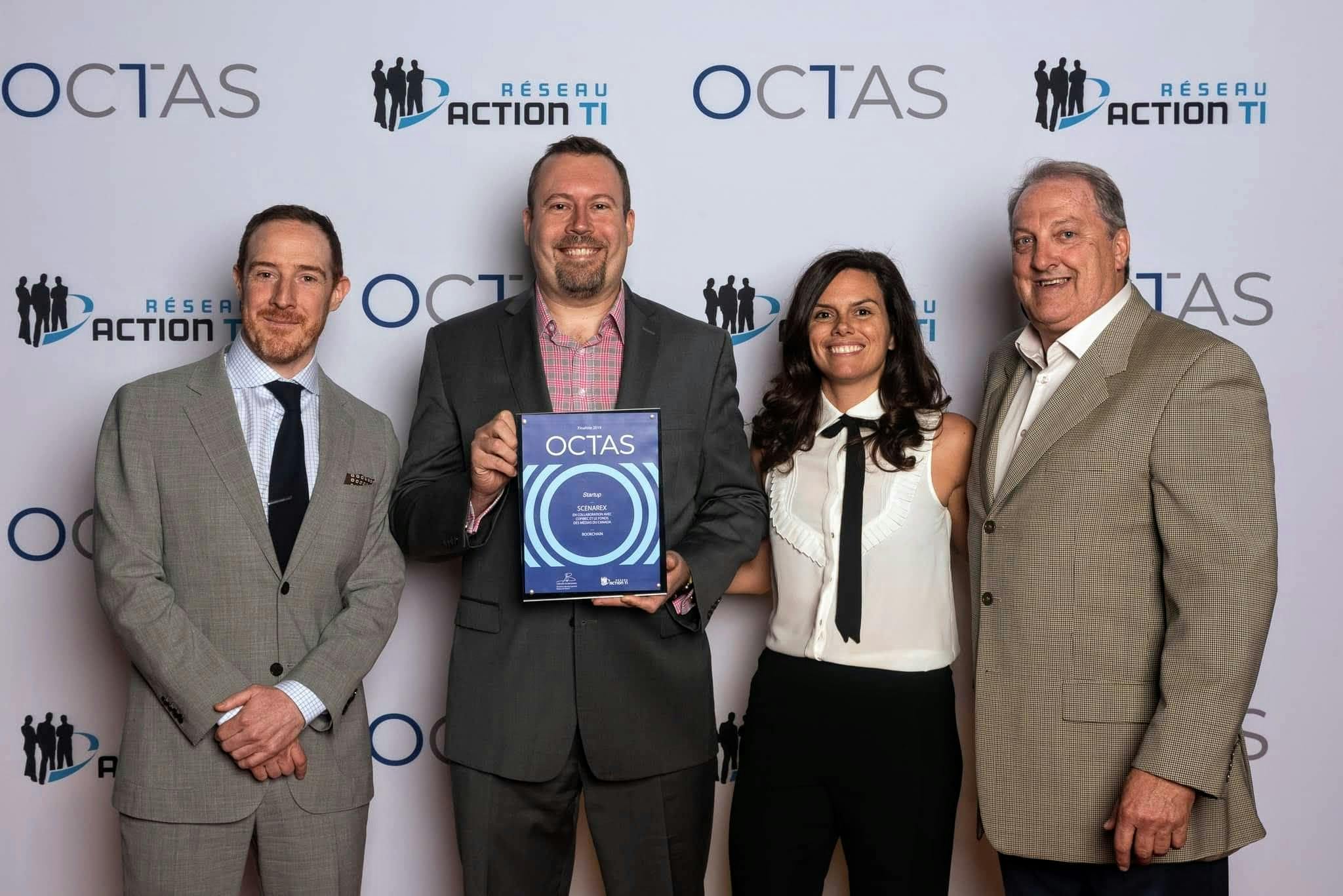 Scenarex finaliste OCTAS 2019