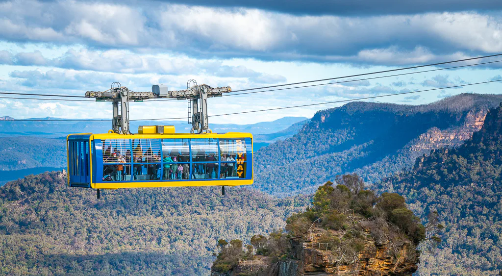 the skyway hovering above orphan rock