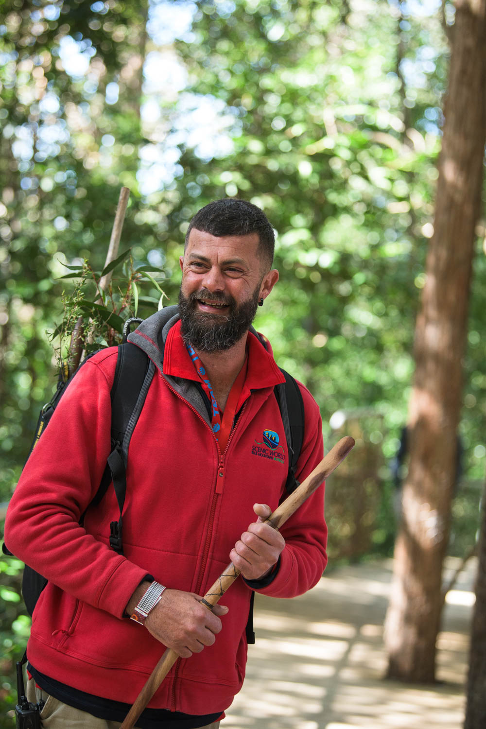 Warren Mundine, Indigenous Guide at Scenic World