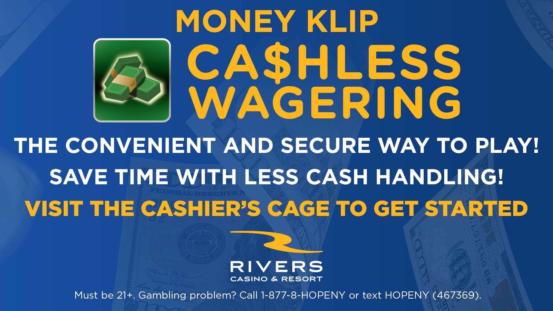 rivers casino check cashing